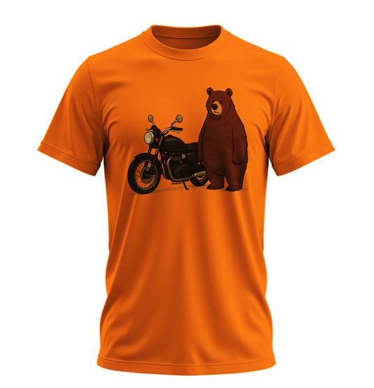 Calm BearZ - 10 Farklı Renk - Unisex Rahat Kalıp Baskılı Tişört - BearZ Collection