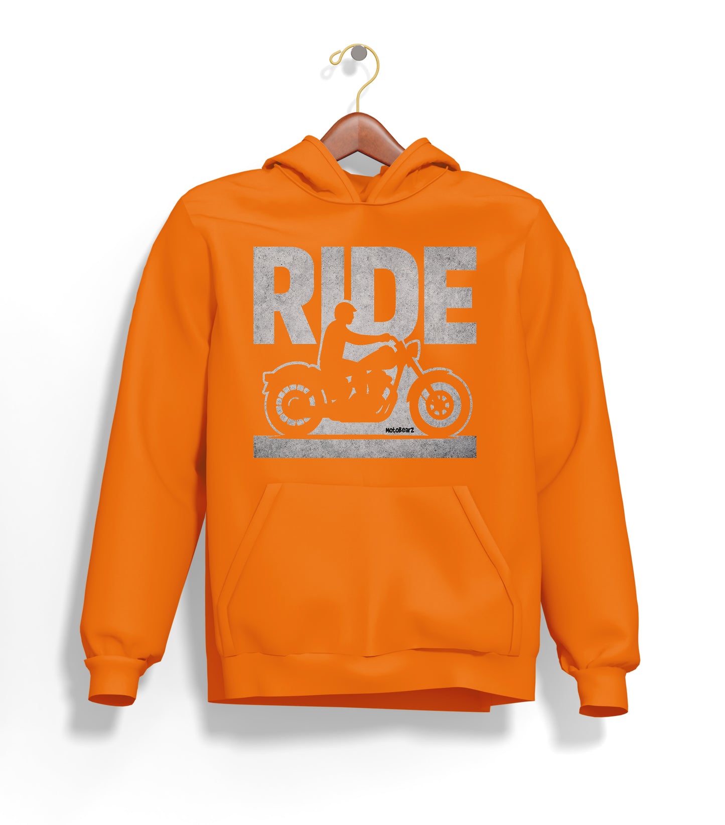 Ride Hoodie – Şardonlu Kalın Unisex Motosiklet Kapüşonlu Sweatshirt - Hoodie Collection
