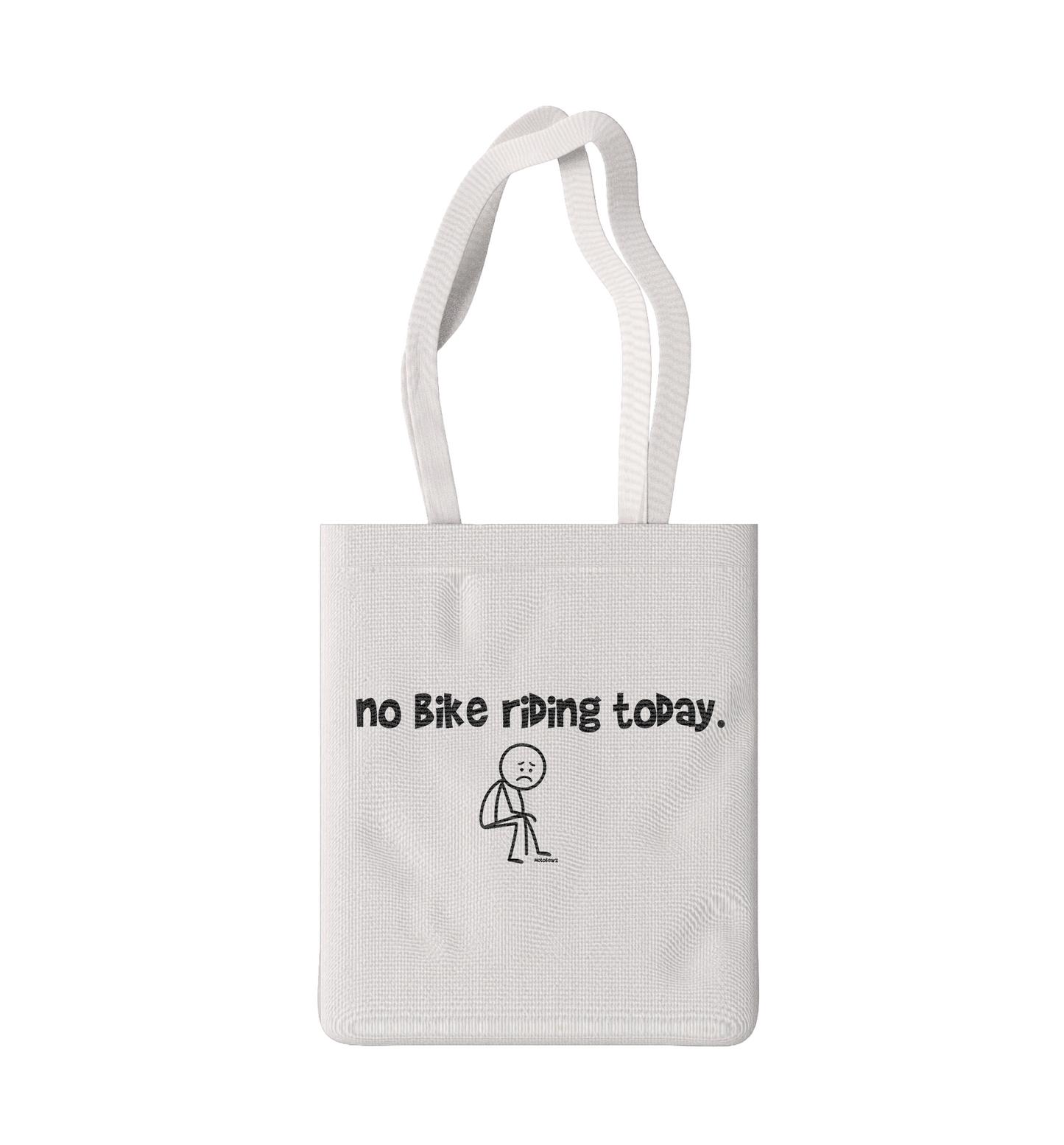 No Bike Riding Today MotoBearZ Bez Çanta – Tarzını Taşıyan Fonksiyonel Tasarım - Dayanıklı Kumaş