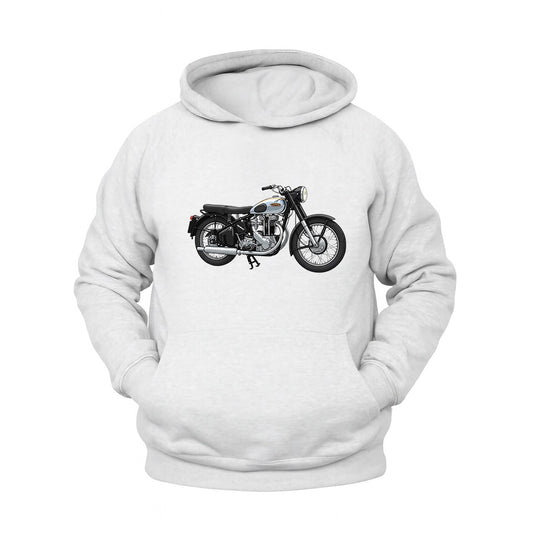 Nostaljik Motosiklet Hoodie – Şardonlu Kalın Unisex Motosiklet Kapüşonlu Sweatshirt - Hoodie Collection