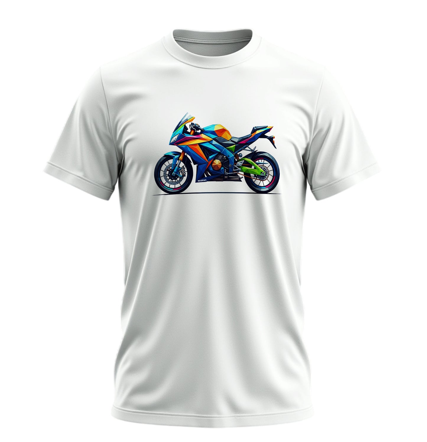 Geleceğin Motoru - 10 Farklı Renk - Unisex Rahat Kalıp Baskılı Tişört - Moto Garage Collection