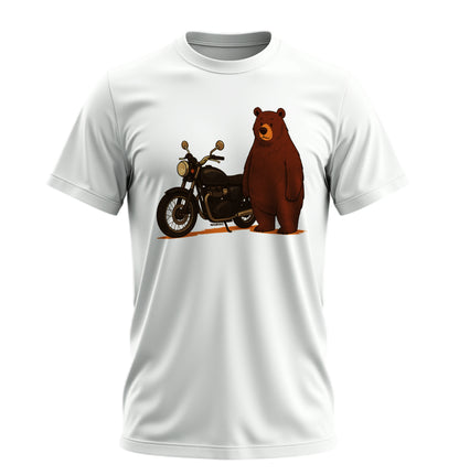 Calm BearZ - 10 Farklı Renk - Unisex Rahat Kalıp Baskılı Tişört - BearZ Collection