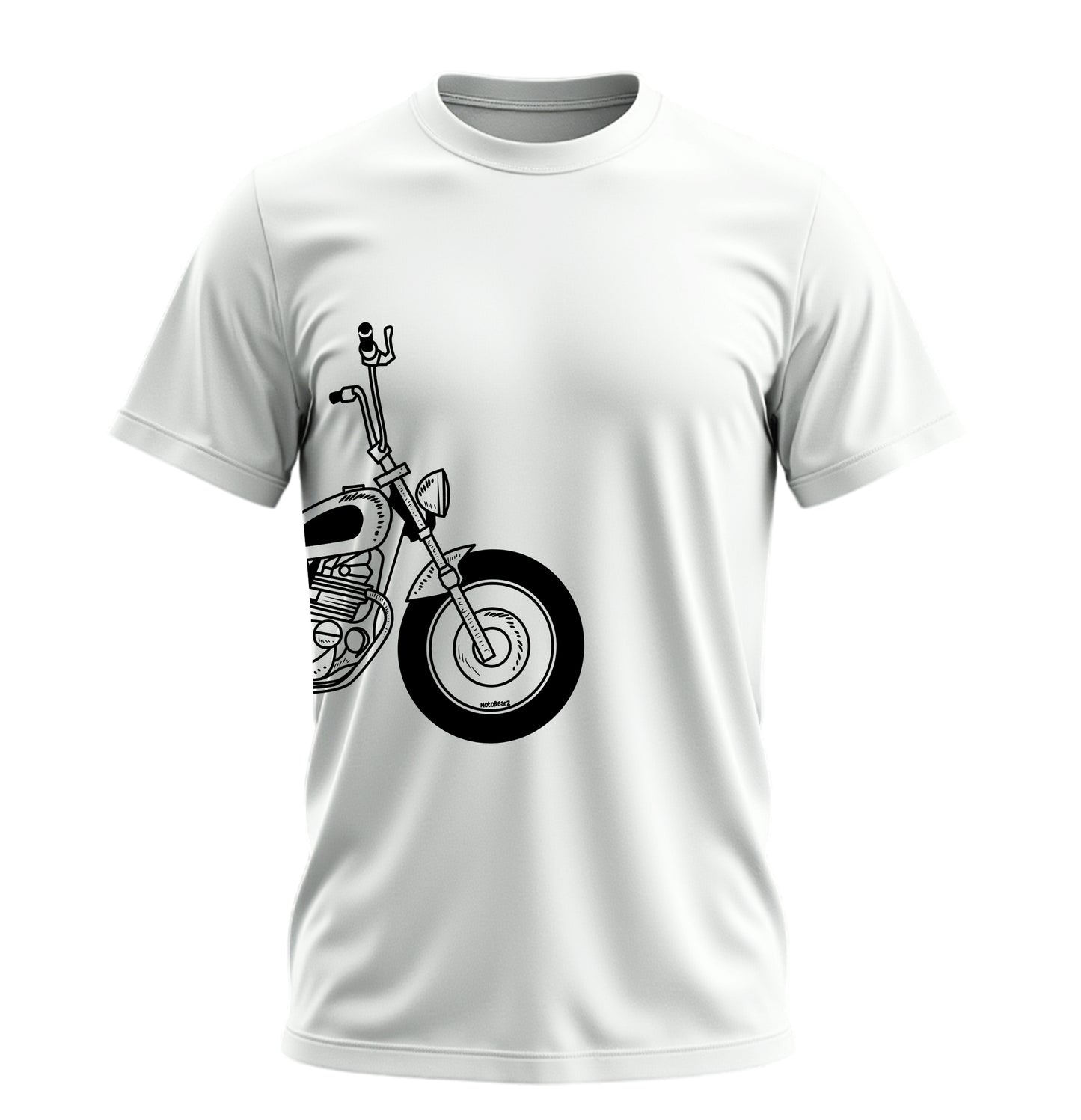 The Classic Voodoo Torque - Unisex Rahat Kalıp Baskılı Tişört - Moto Garage Collection