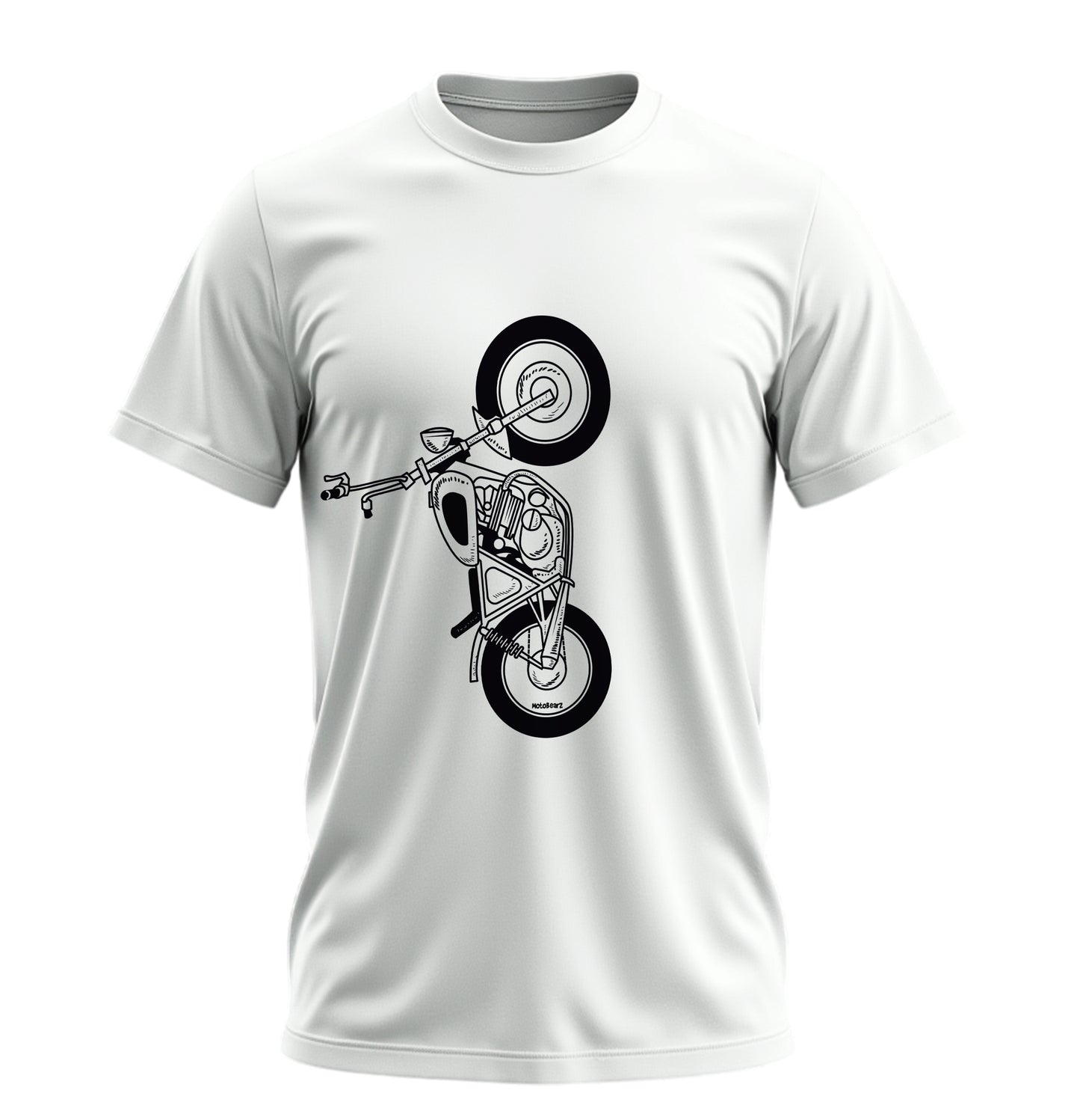 The Classic Steel Nomad  - 10 Farklı Renk - Unisex Rahat Kalıp Baskılı Tişört - Moto Garage Collection