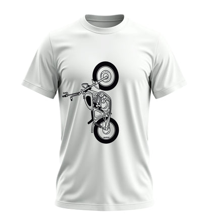 The Classic Steel Nomad  - 10 Farklı Renk - Unisex Rahat Kalıp Baskılı Tişört - Moto Garage Collection