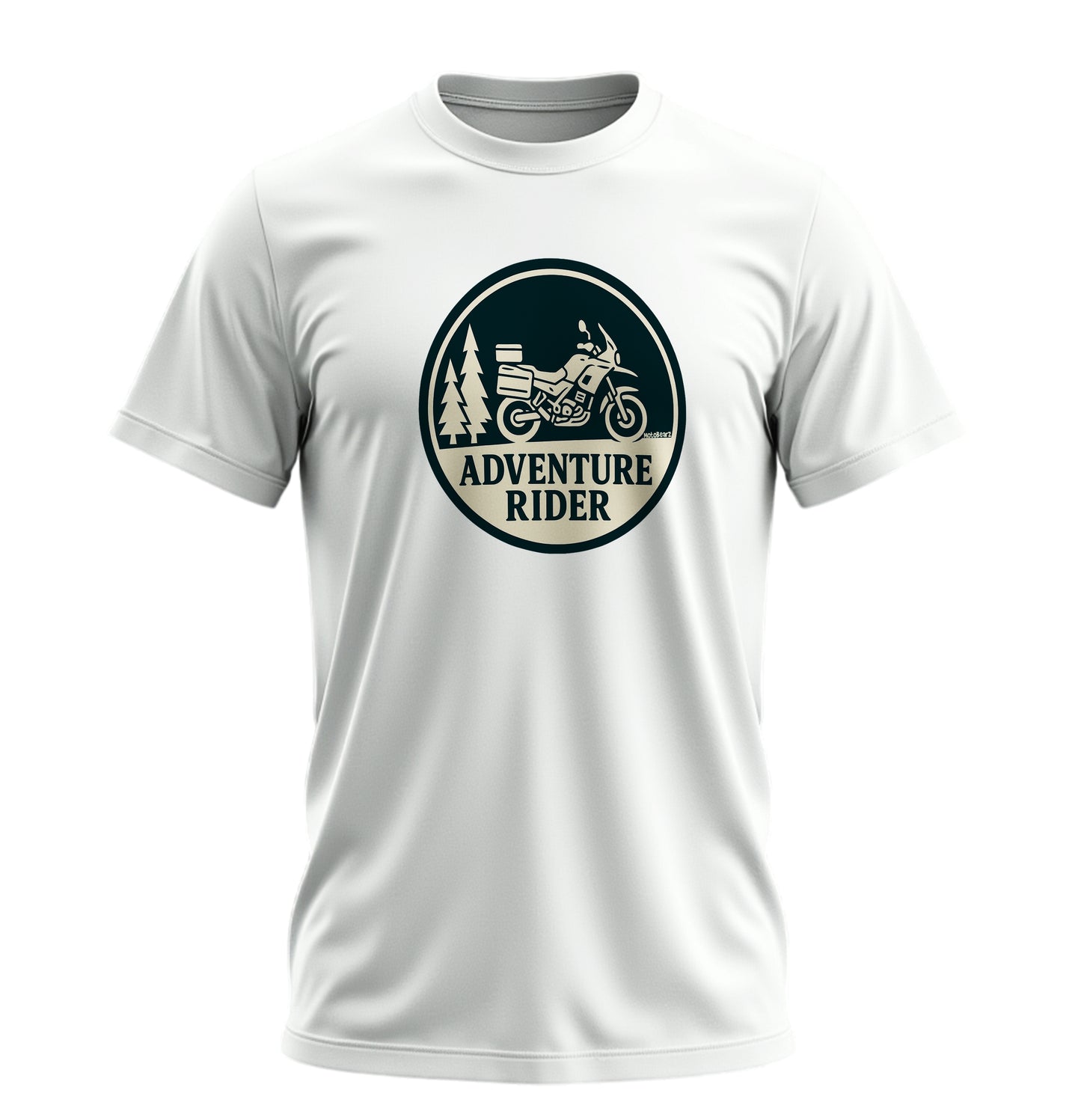 Adventure Rider - Unisex Rahat Kalıp Baskılı Tişört - Moto Garage Collection