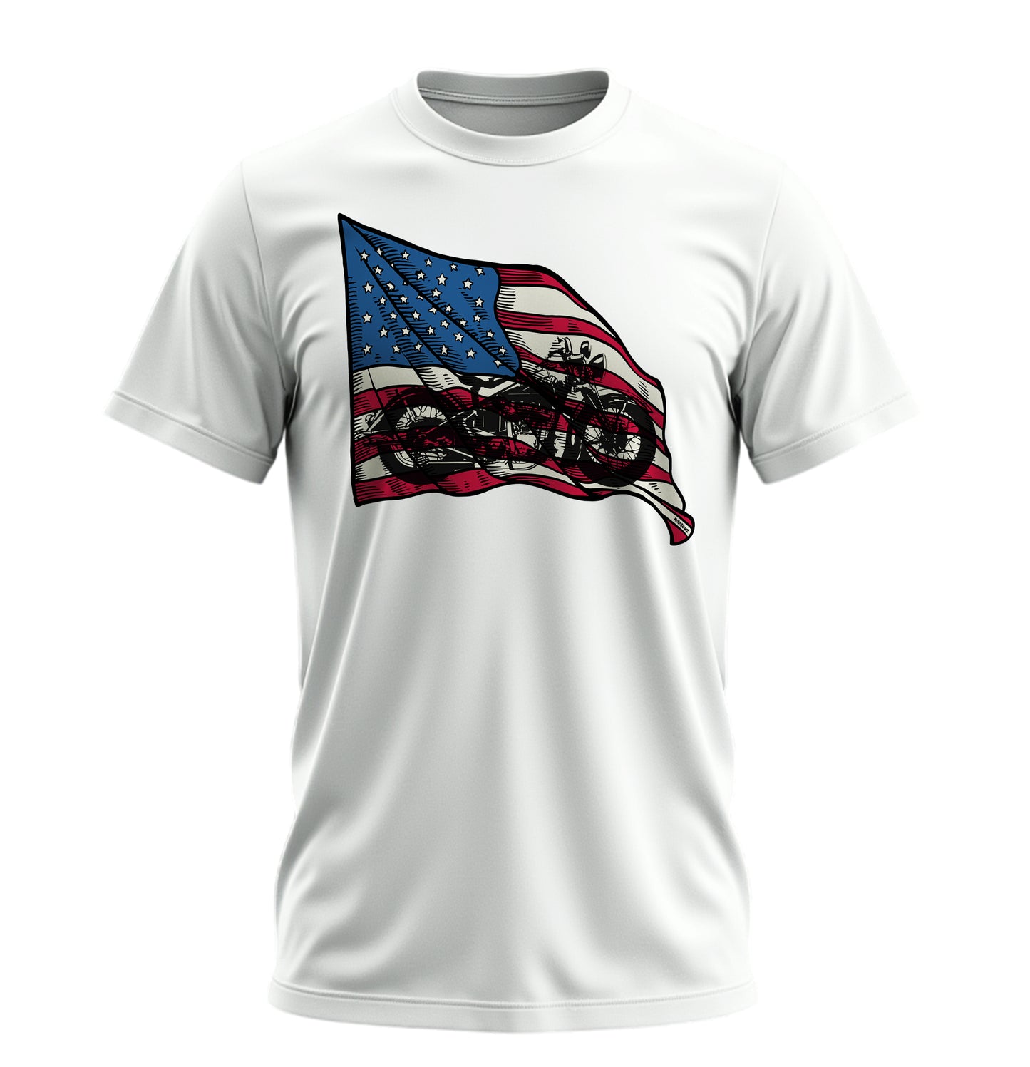 American Chopper - 10 Farklı Renk - Unisex Rahat Kalıp Baskılı Tişört - Moto Garage Collection