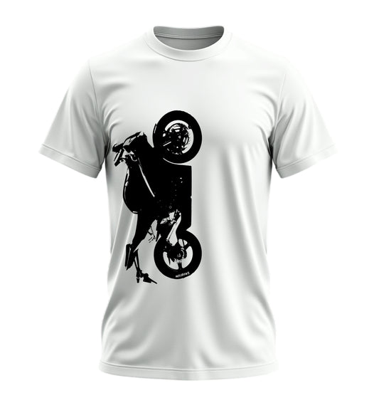 Blaze Serpent Racing Motosiklet  - 10 Farklı Renk - Unisex Rahat Kalıp Baskılı Tişört - Moto Garage Collection