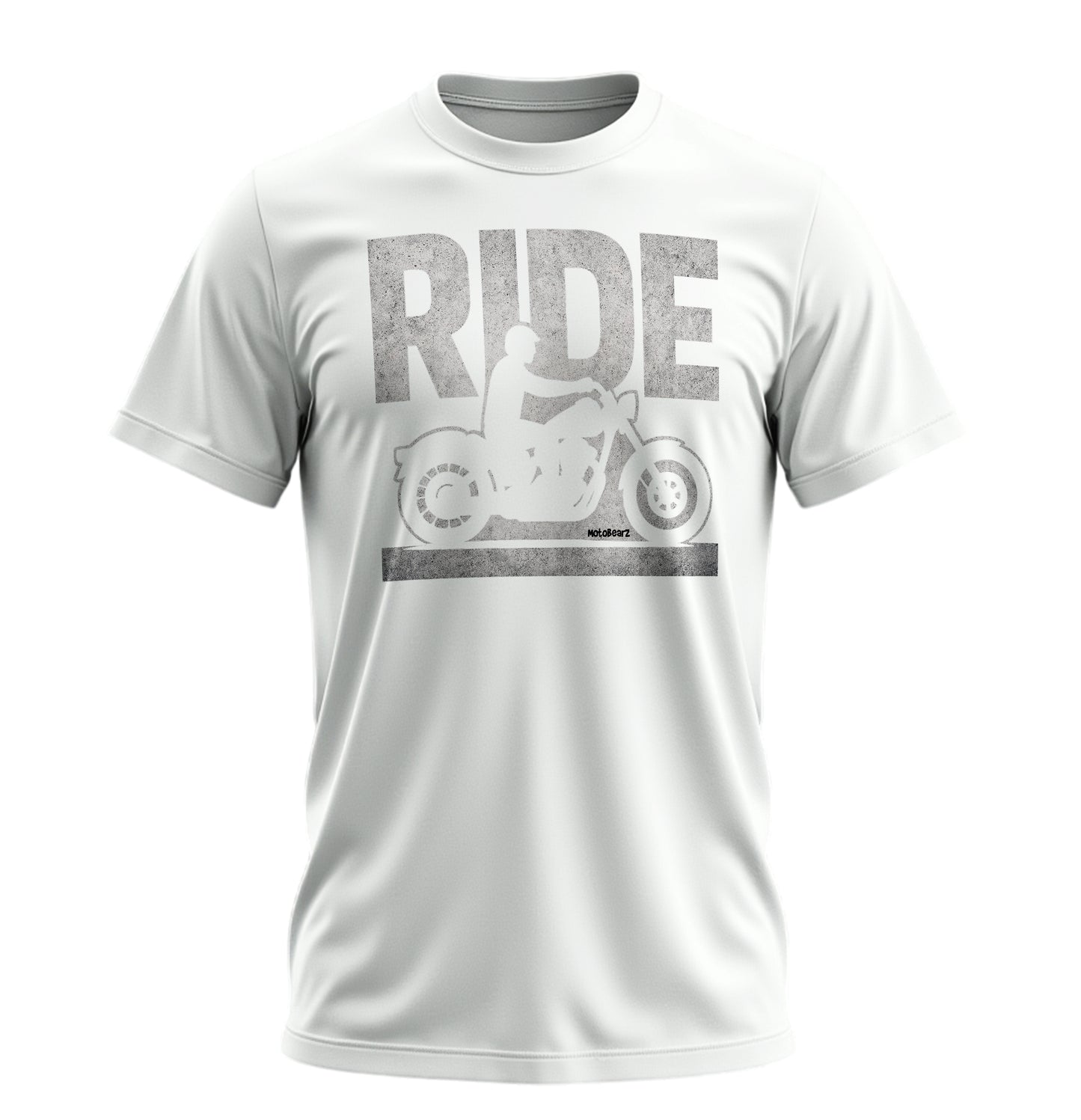 Ride - 10 Farklı Renk - Unisex Rahat Kalıp Baskılı Tişört - Moto Garage Collection