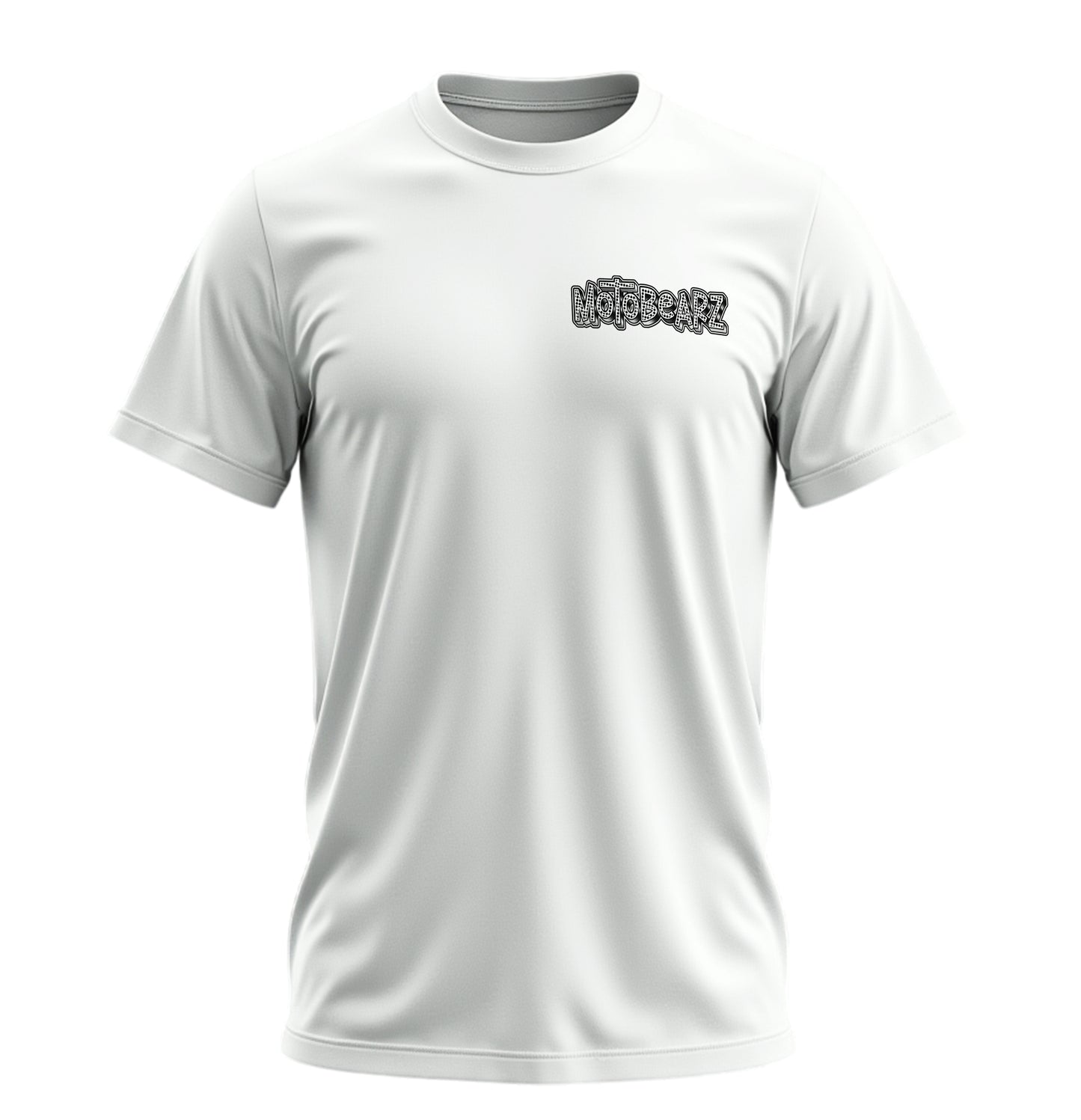 MotoBearZ Siyah Beyaz Graffiti - 10 Farklı Renk - Unisex Rahat Kalıp Baskılı Tişört - Regular Tişört Collection