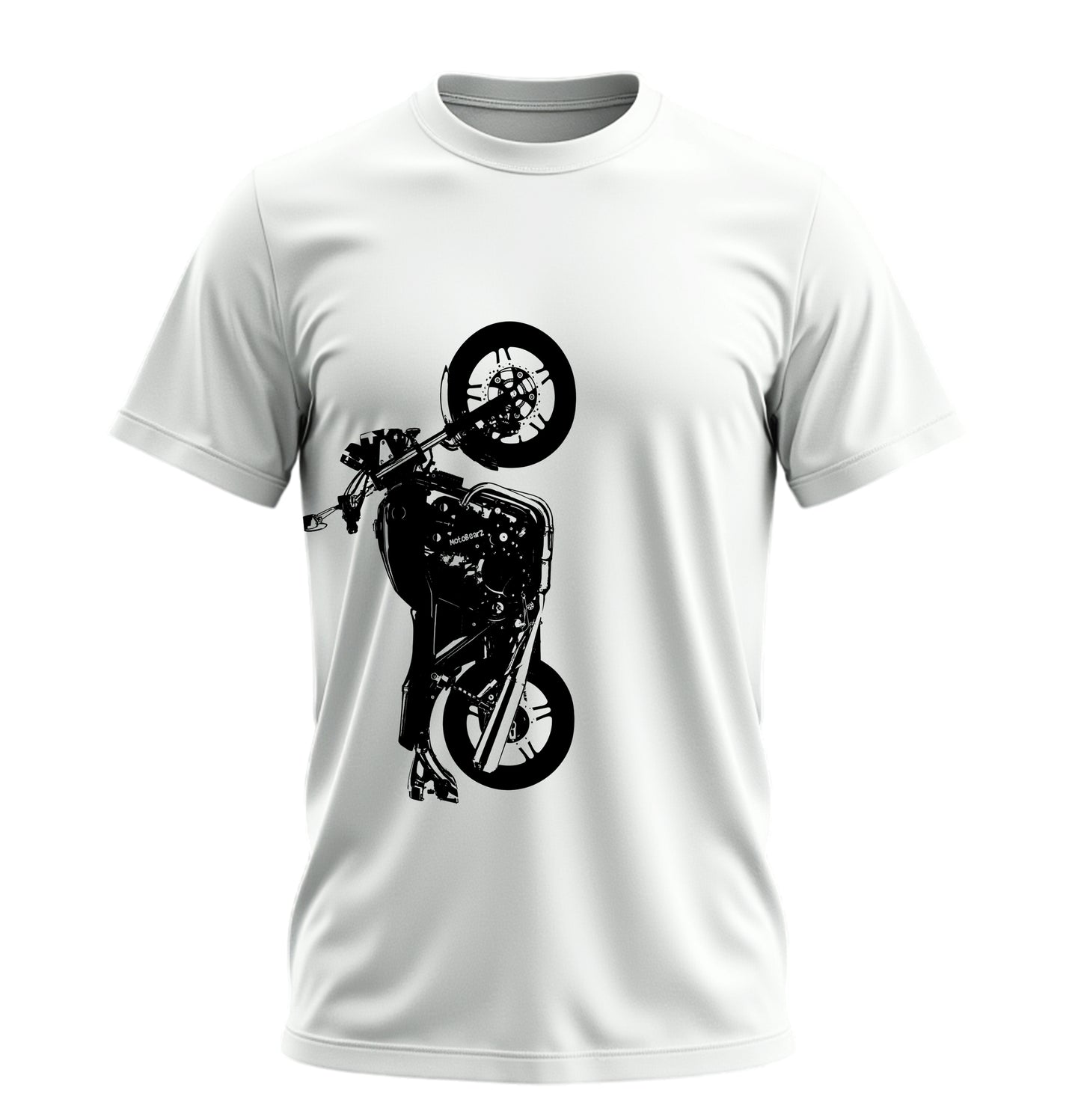 Black Coyote Motosiklet  - 10 Farklı Renk - Unisex Rahat Kalıp Baskılı Tişört - Moto Garage Collection