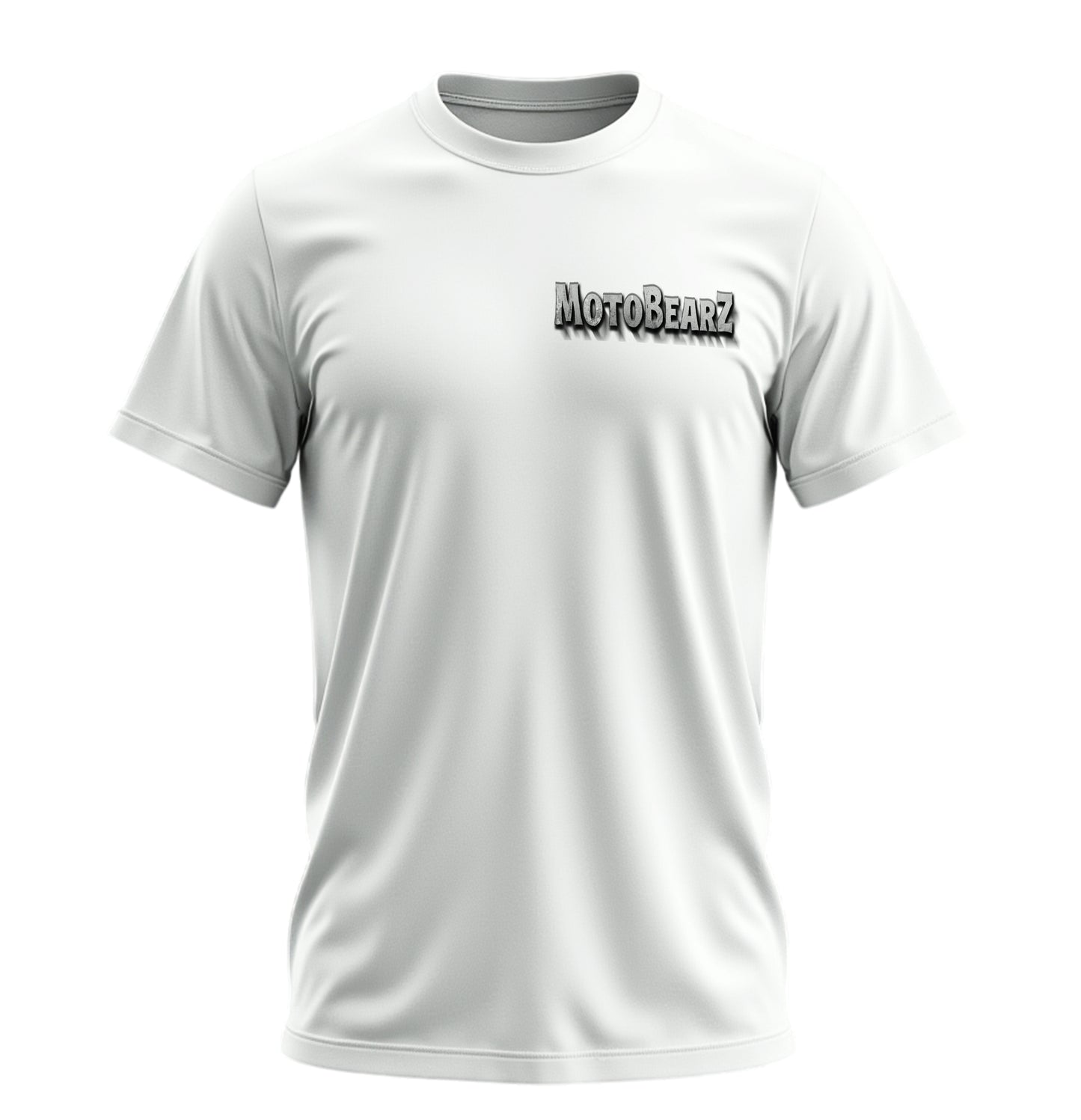 MotoBearZ Concrete - 10 Farklı Renk - Unisex Rahat Kalıp Baskılı Tişört - Regular Tişört Collection