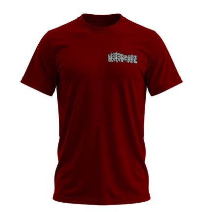 MotoBearZ Siyah Beyaz Graffiti - 10 Farklı Renk - Unisex Rahat Kalıp Baskılı Tişört - Regular Tişört Collection