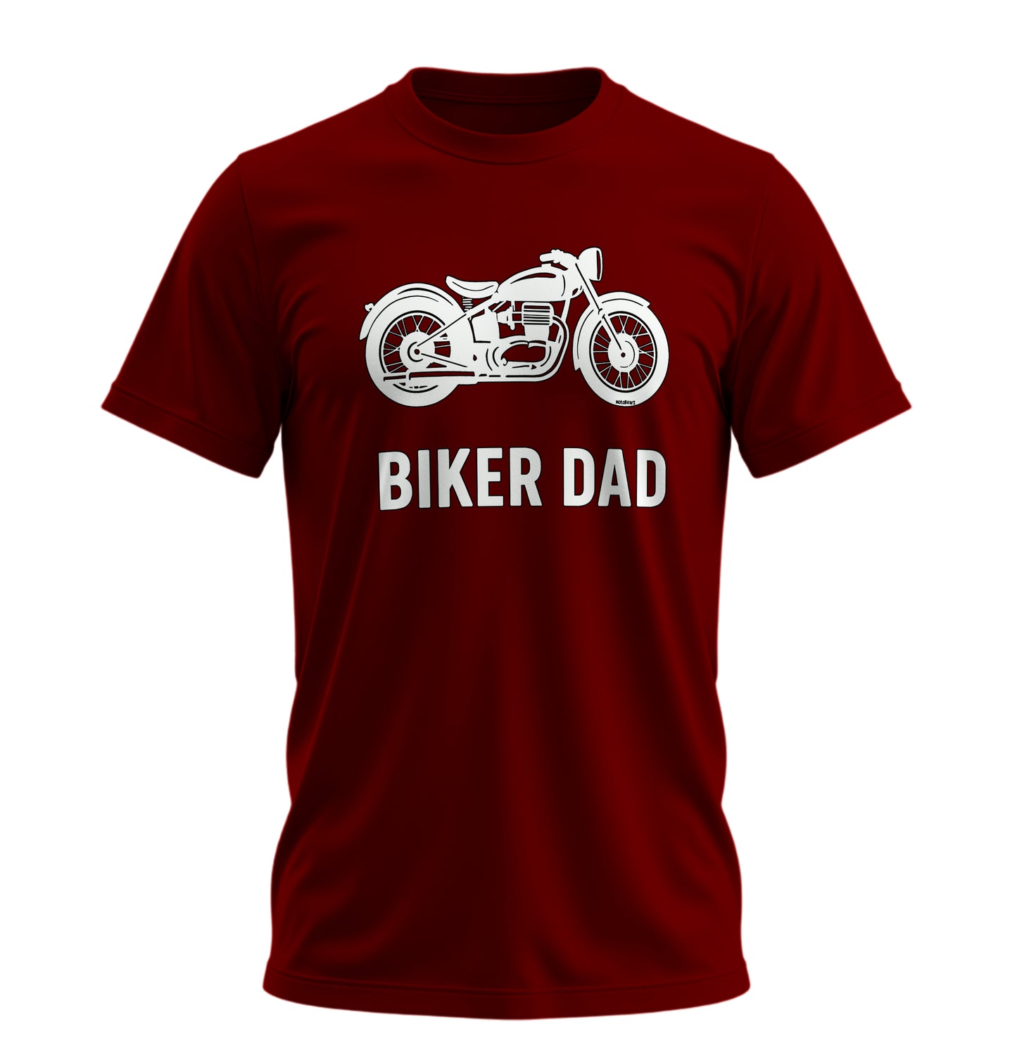 Biker Dad - Motorcu Baba - 10 Farklı Renk - Unisex Rahat Kalıp Baskılı Tişört - Moto Garage Collection
