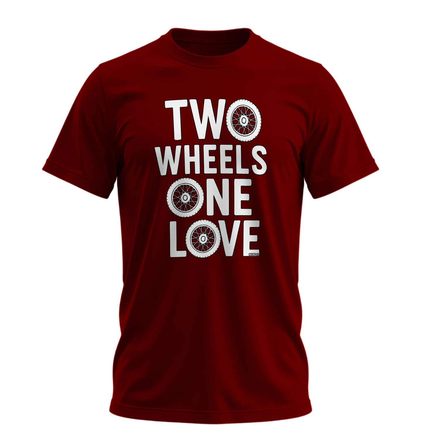 İki Teker Bir Aşk - 10 Farklı Renk - Unisex Rahat Kalıp Baskılı Tişört - Moto Garage Collection