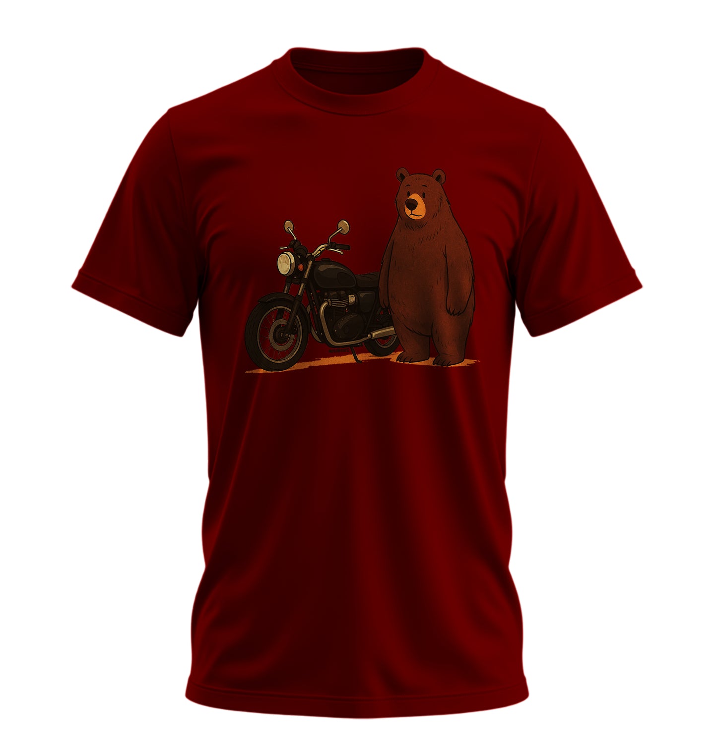 Calm BearZ - 10 Farklı Renk - Unisex Rahat Kalıp Baskılı Tişört - BearZ Collection