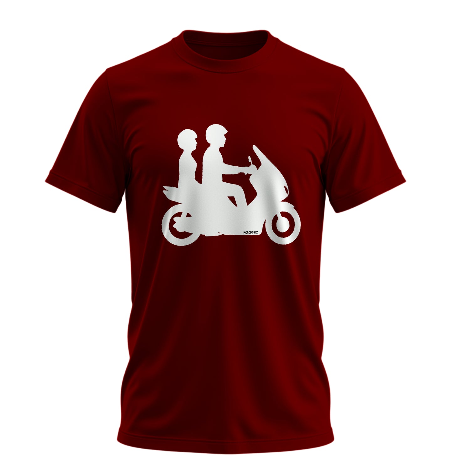 Double Riders- 10 Farklı Renk - Unisex Rahat Kalıp Baskılı Tişört - Moto Garage Collection