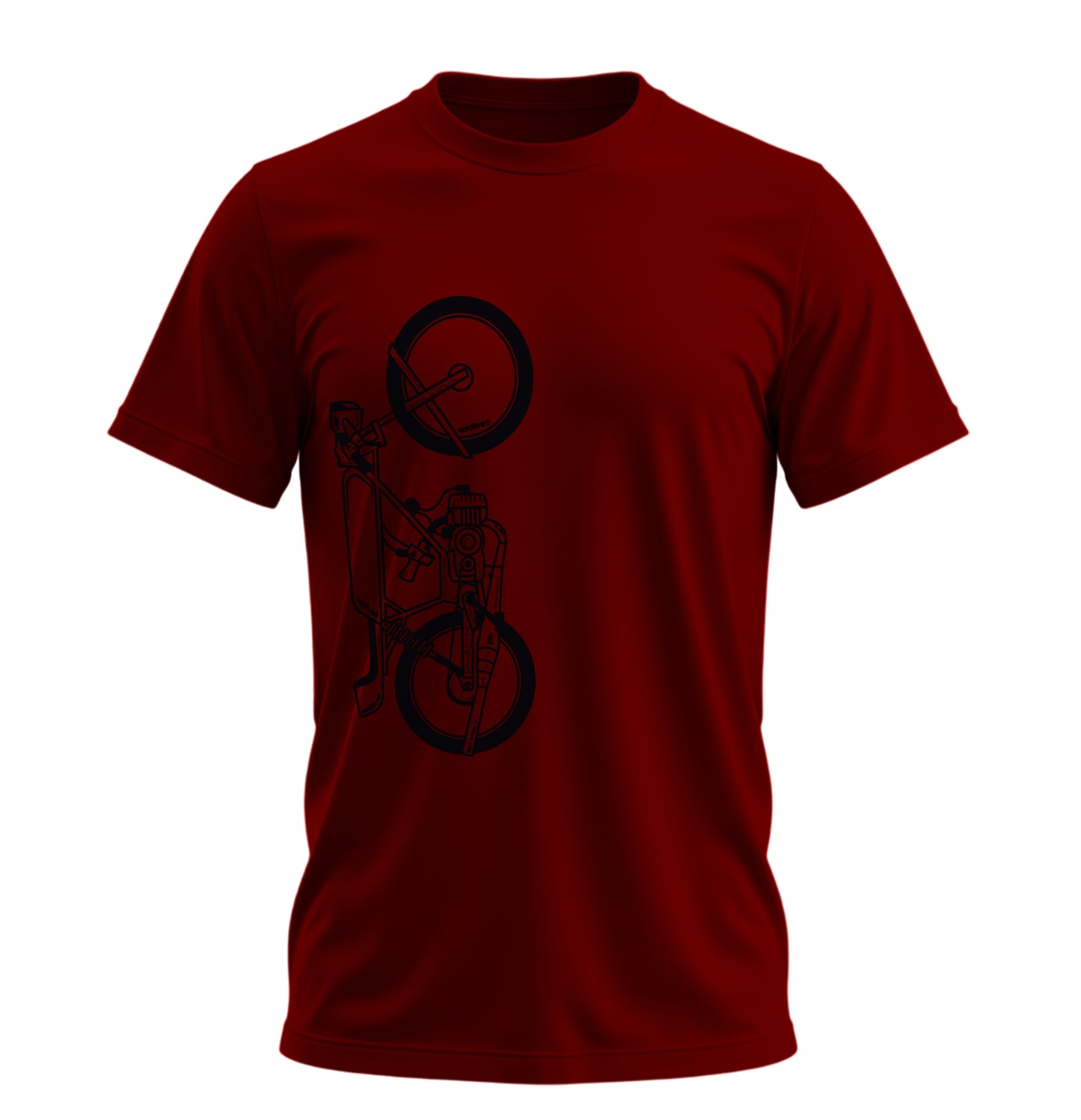 The Classic Iron Howl  - 10 Farklı Renk - Unisex Rahat Kalıp Baskılı Tişört - Moto Garage Collection