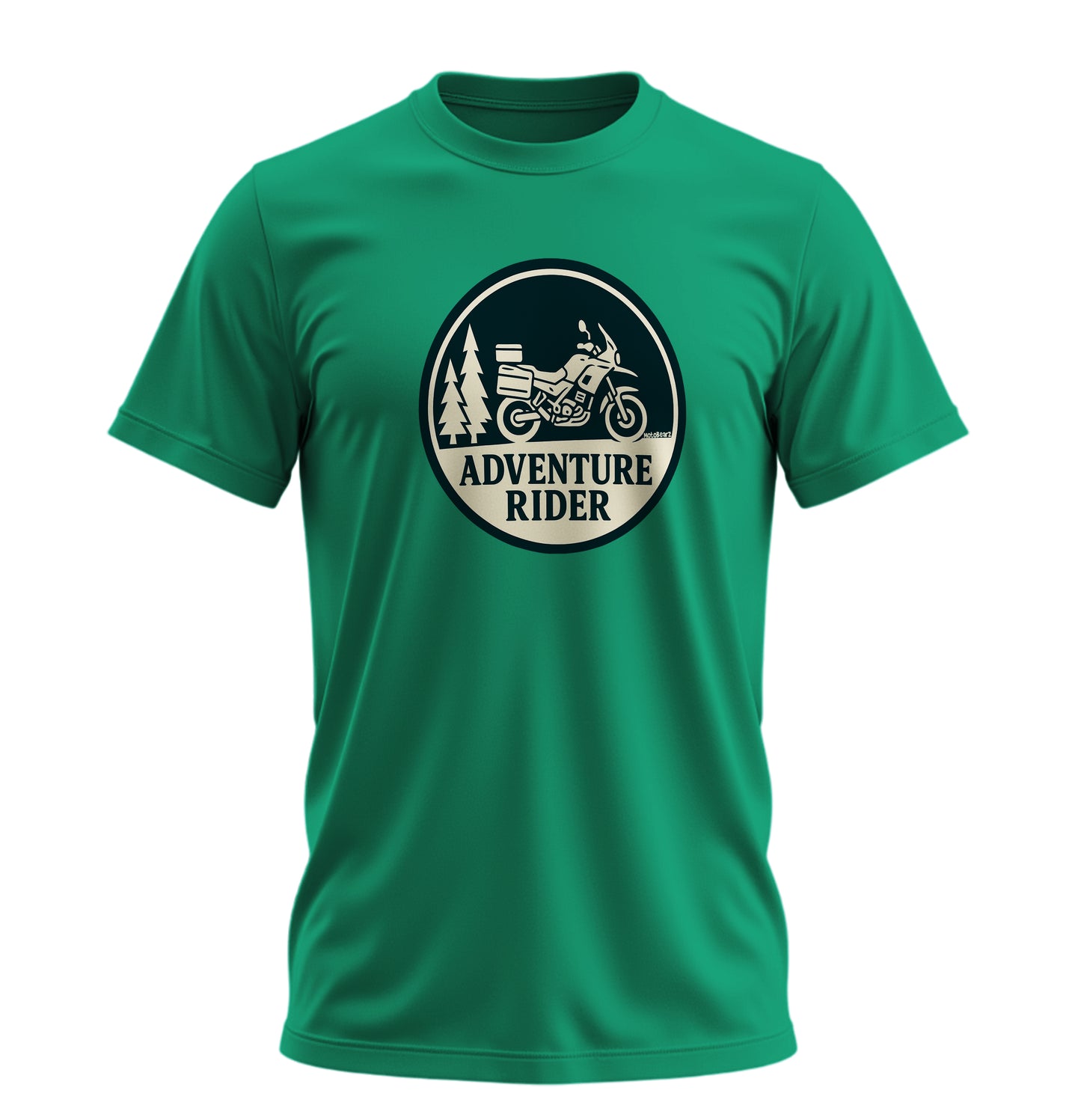 Adventure Rider - Unisex Rahat Kalıp Baskılı Tişört - Moto Garage Collection