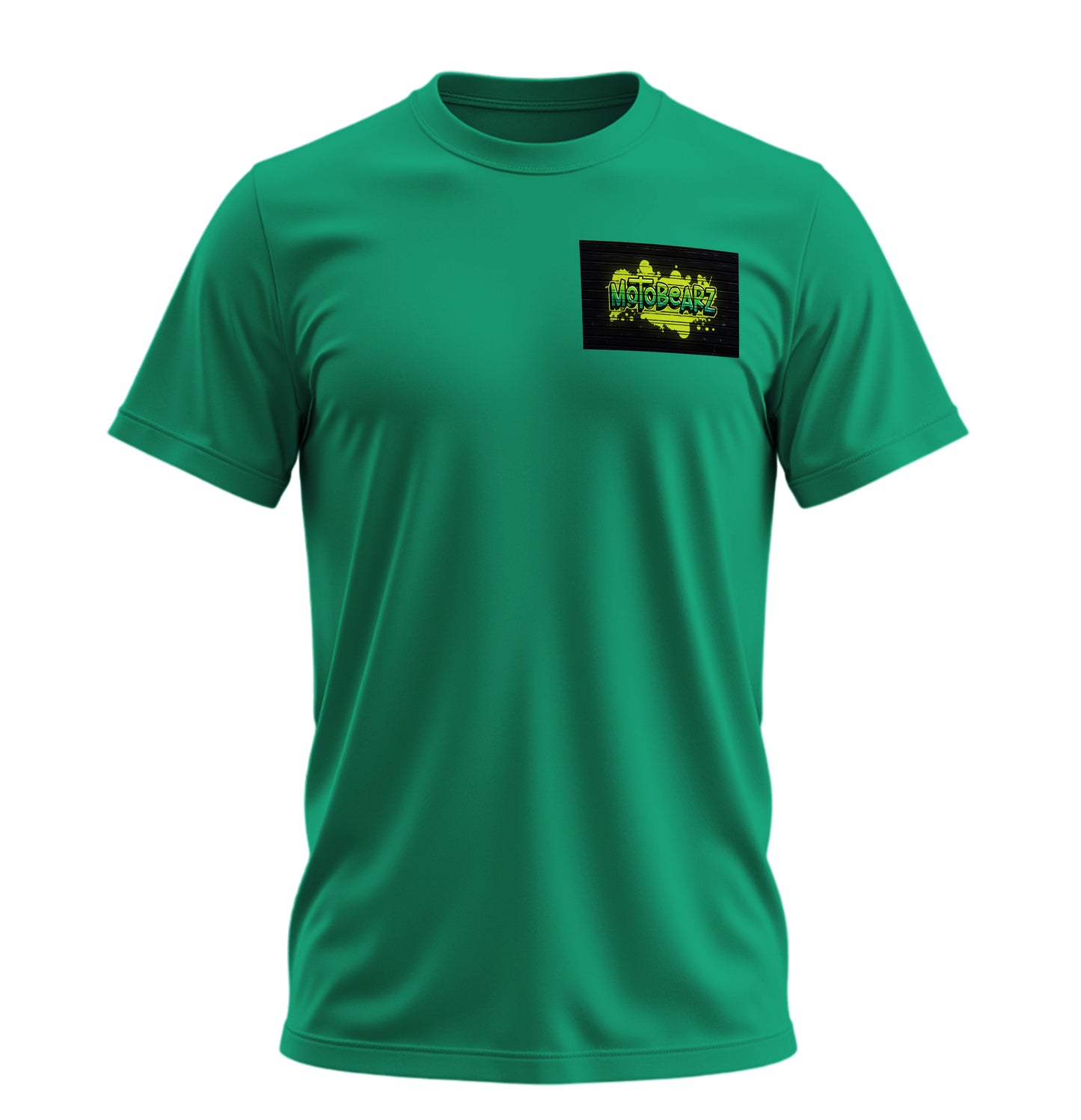 MotoBearZ Sarı Neon Graffiti - 10 Farklı Renk - Unisex Rahat Kalıp Baskılı Tişört - Regular Tişört Collection