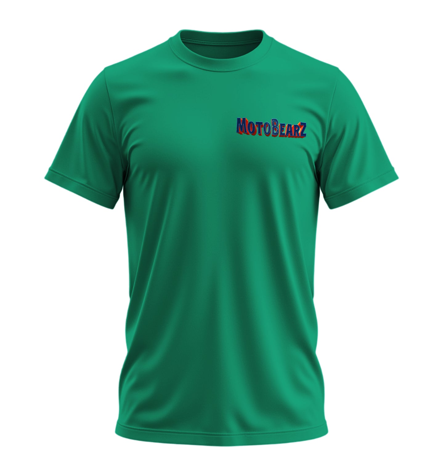 MotoBearZ Mavi Kırmızı Neon Graffiti - 10 Farklı Renk - Unisex Rahat Kalıp Baskılı Tişört - Regular Tişört Collection