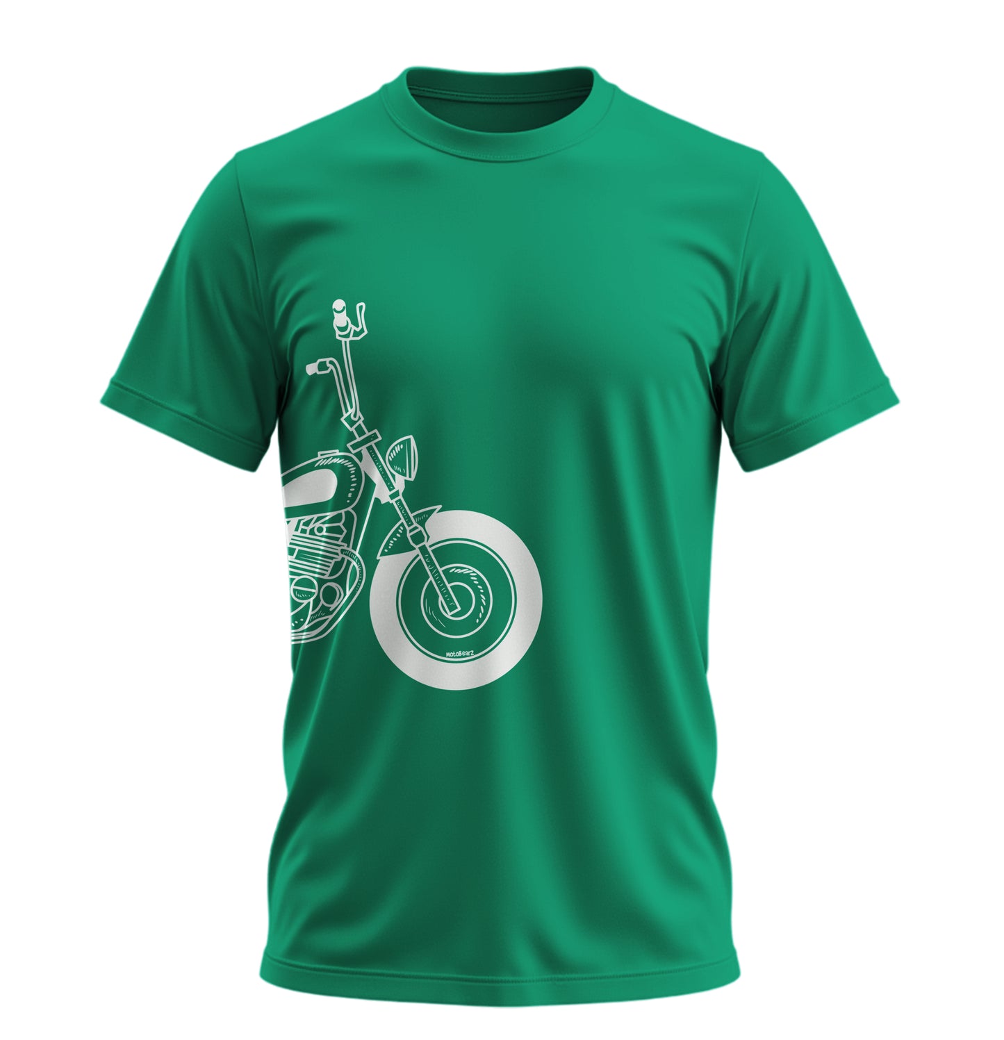 The Classic Voodoo Torque - Unisex Rahat Kalıp Baskılı Tişört - Moto Garage Collection