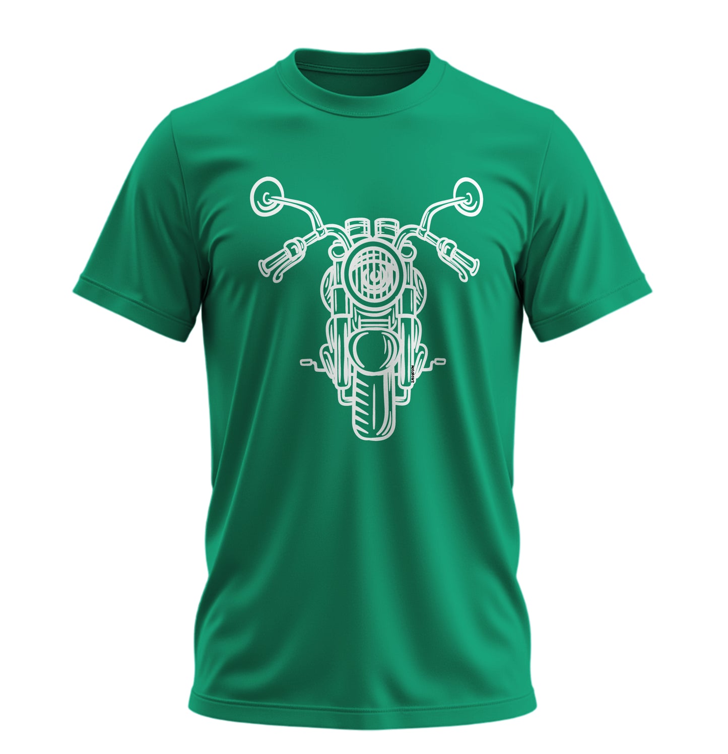 Chopper Bold Head - 10 Farklı Renk - Unisex Rahat Kalıp Baskılı Tişört - Moto Garage Collection