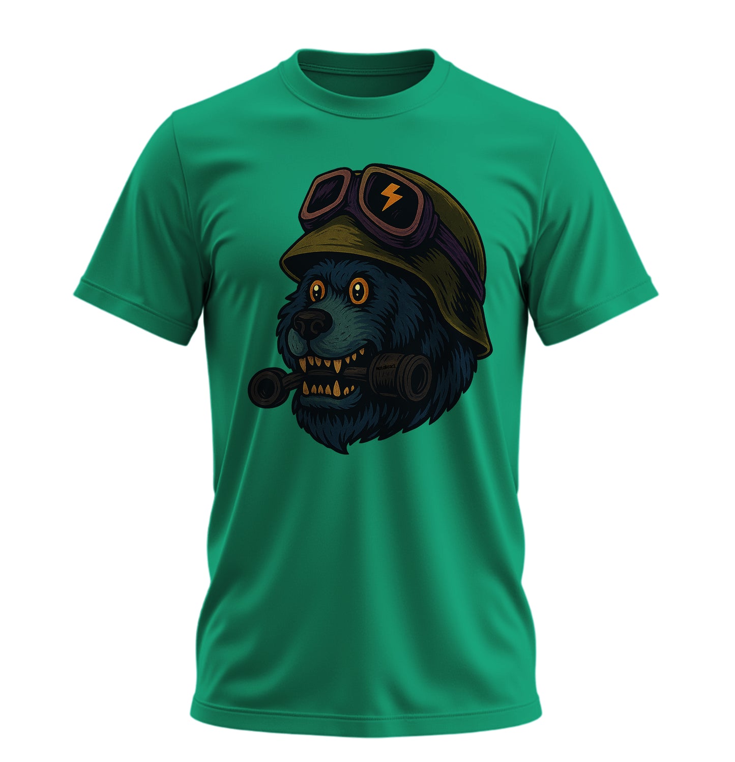 Crazy BearZ - 10 Farklı Renk - Unisex Rahat Kalıp Baskılı Tişört - BearZ Collection