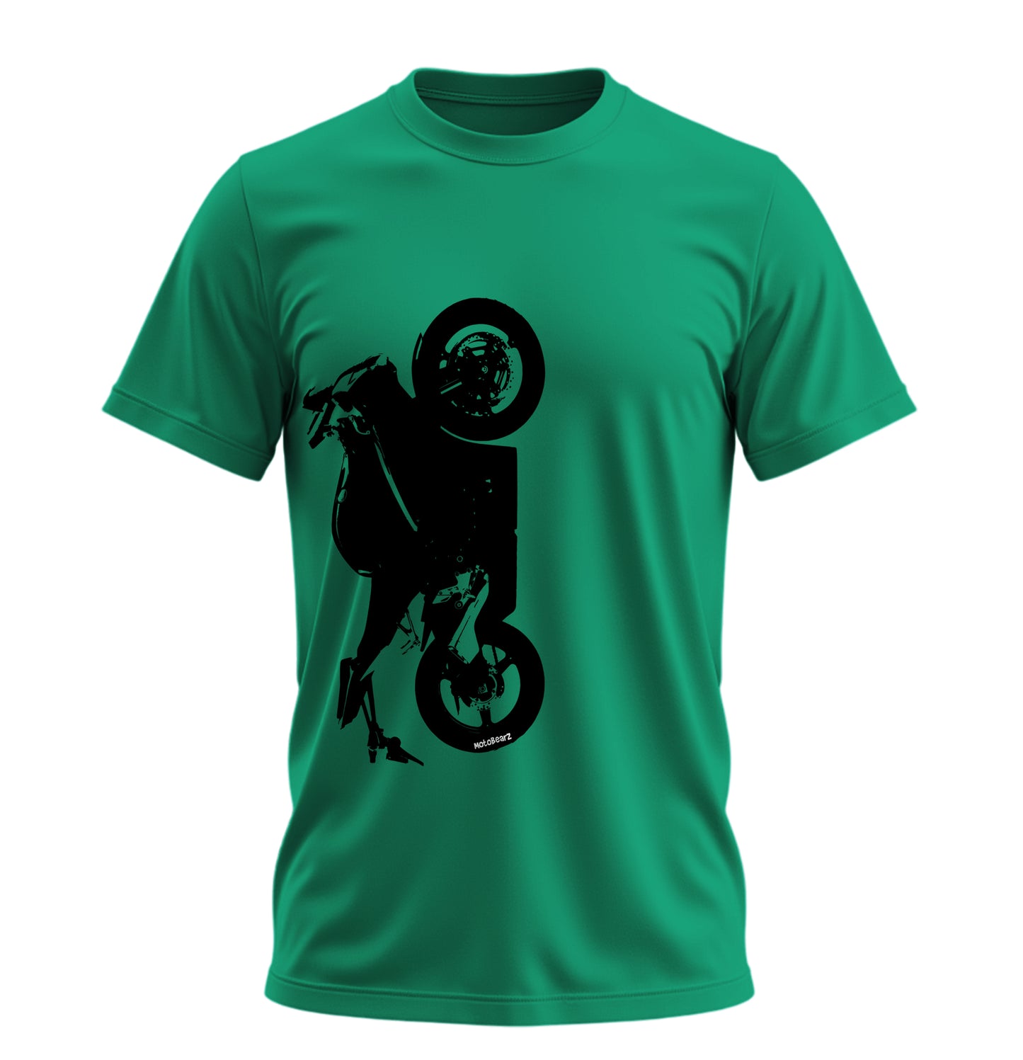 Blaze Serpent Racing Motosiklet  - 10 Farklı Renk - Unisex Rahat Kalıp Baskılı Tişört - Moto Garage Collection