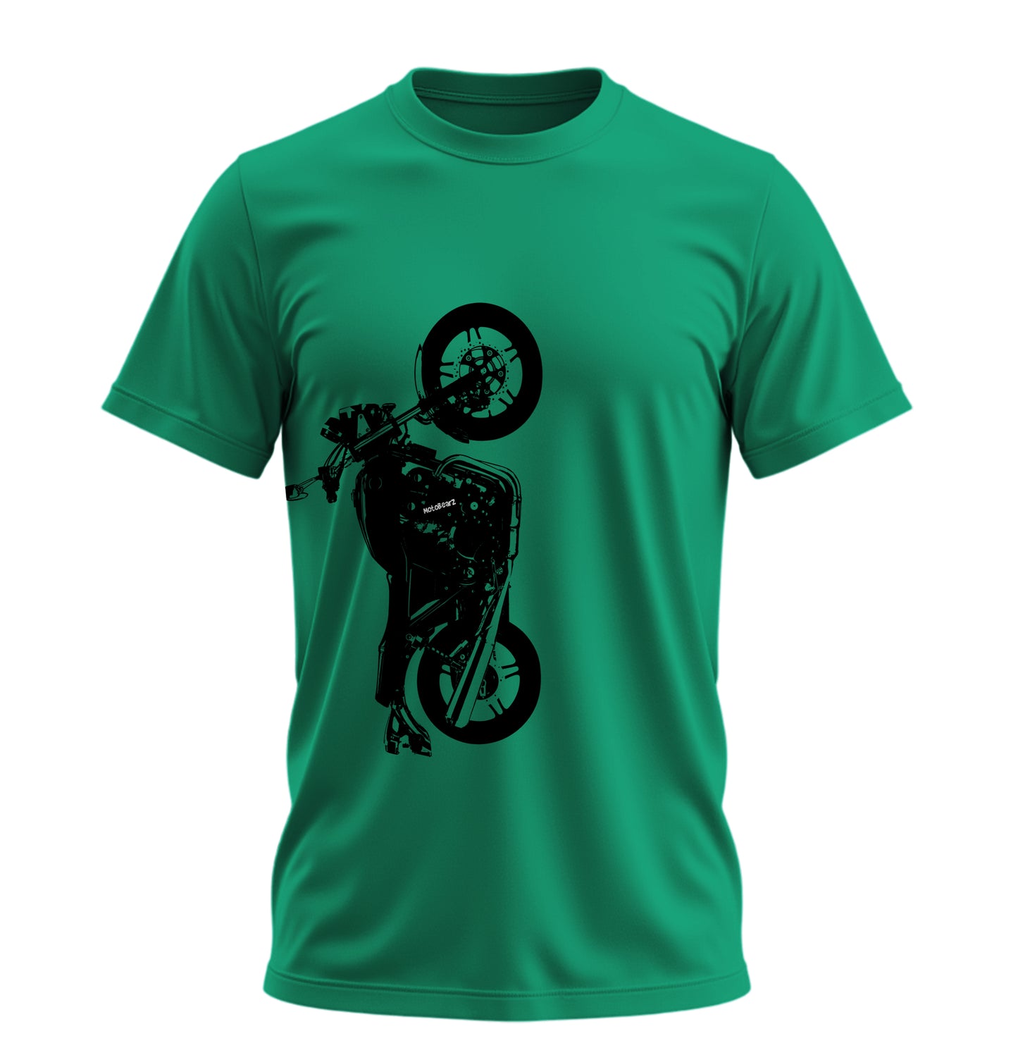 Black Coyote Motosiklet  - 10 Farklı Renk - Unisex Rahat Kalıp Baskılı Tişört - Moto Garage Collection