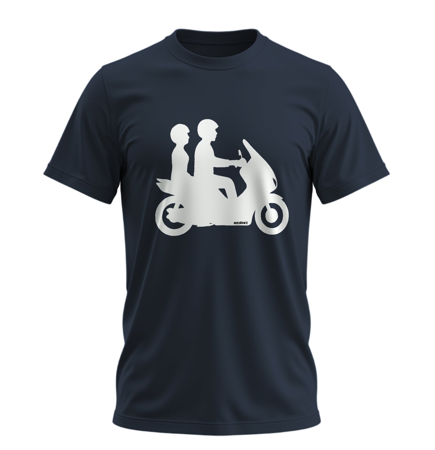 Double Riders- 10 Farklı Renk - Unisex Rahat Kalıp Baskılı Tişört - Moto Garage Collection