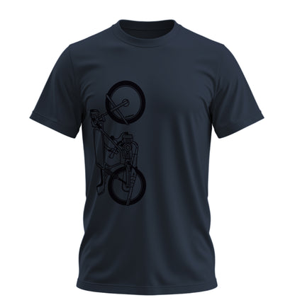 The Classic Iron Howl  - 10 Farklı Renk - Unisex Rahat Kalıp Baskılı Tişört - Moto Garage Collection
