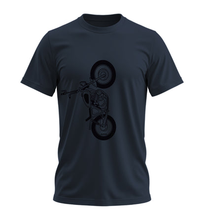 The Classic Steel Nomad  - 10 Farklı Renk - Unisex Rahat Kalıp Baskılı Tişört - Moto Garage Collection