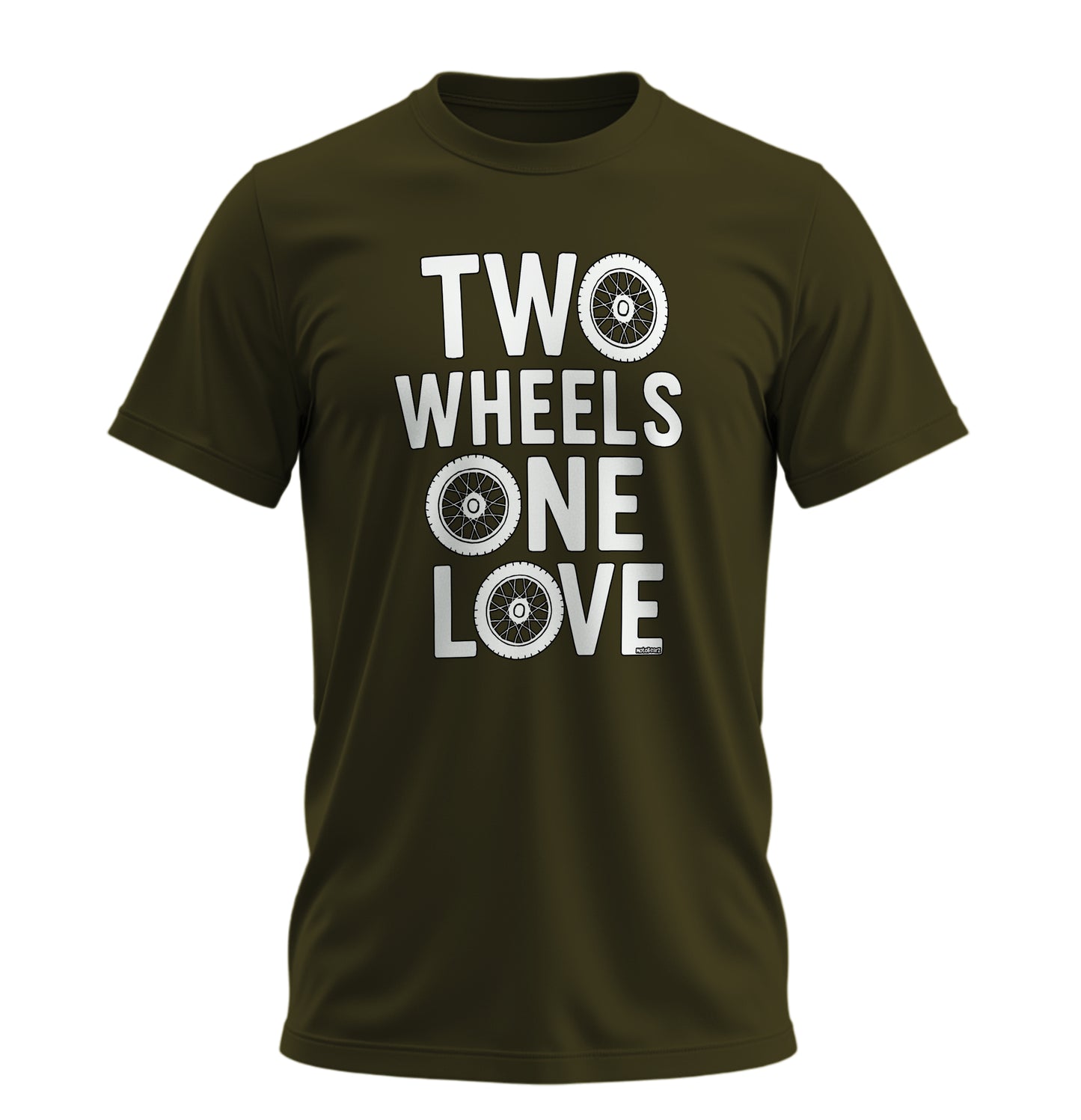 İki Teker Bir Aşk - 10 Farklı Renk - Unisex Rahat Kalıp Baskılı Tişört - Moto Garage Collection