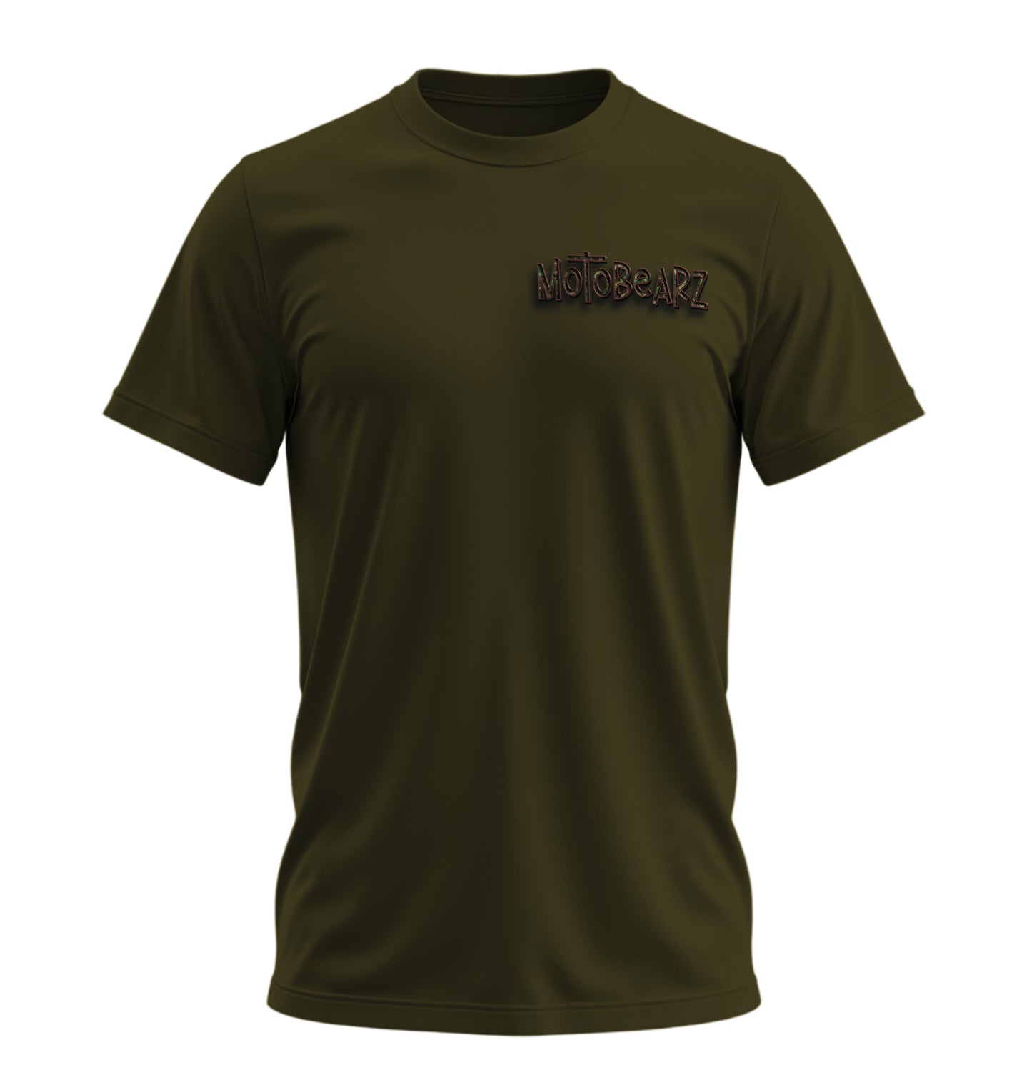 MotoBearZ Army - 10 Farklı Renk - Unisex Rahat Kalıp Baskılı Tişört - Regular Tişört Collection