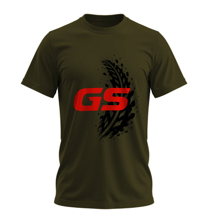 Adventure GS Motorcycle - 10 Farklı Renk - Unisex Rahat Kalıp Baskılı Tişört - Moto Garage Collection