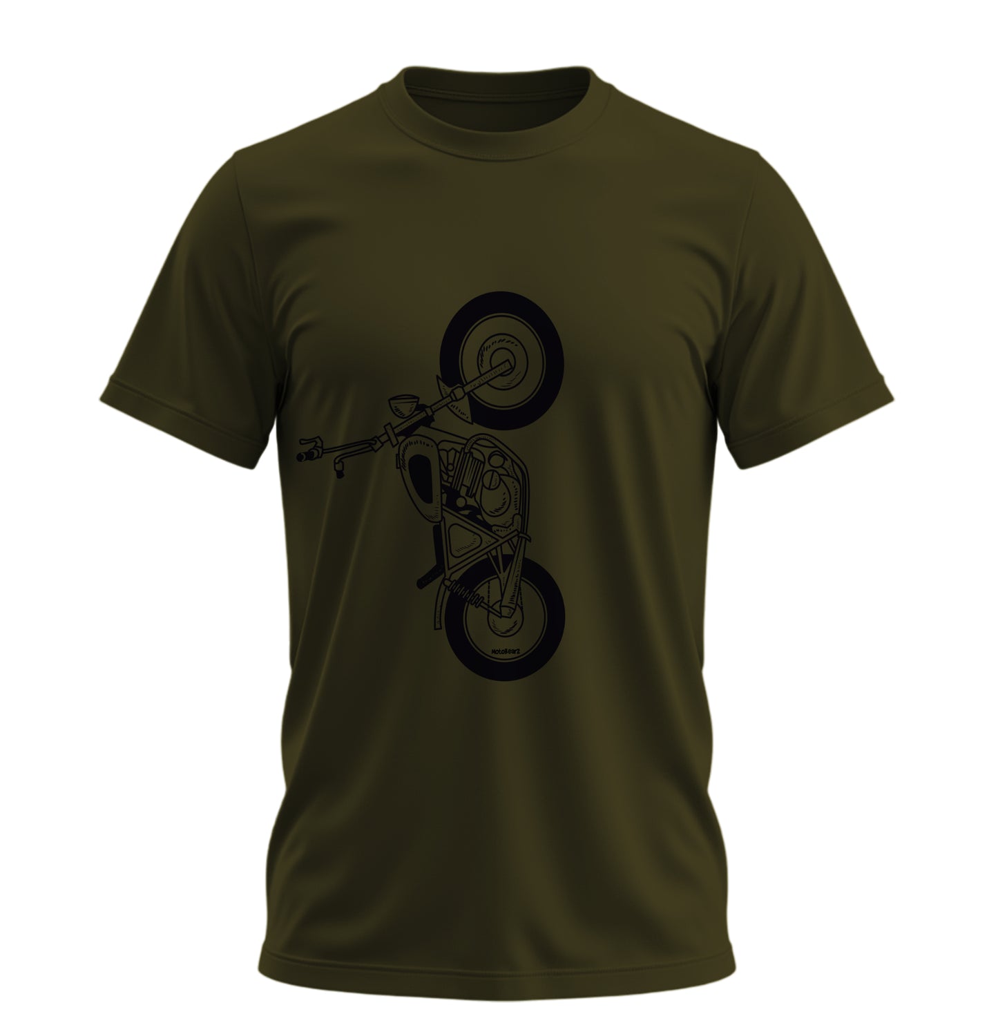 The Classic Steel Nomad  - 10 Farklı Renk - Unisex Rahat Kalıp Baskılı Tişört - Moto Garage Collection