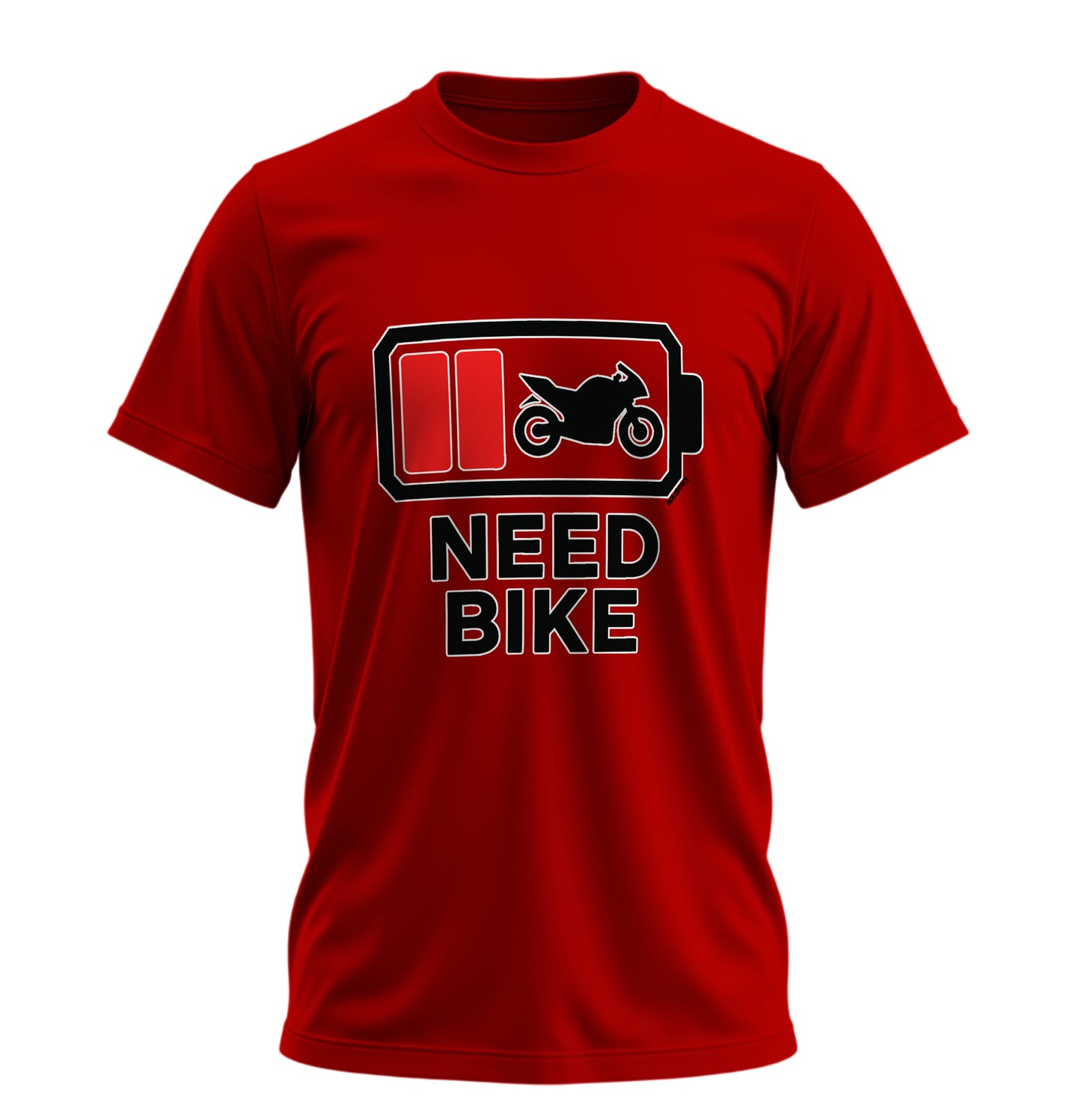 Need Bike - 10 Farklı Renk - Unisex Rahat Kalıp Baskılı Tişört - Moto Garage Collection