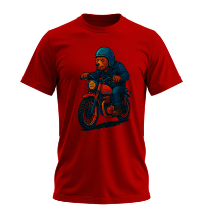 Blue BearZ - 10 Farklı Renk - Unisex Rahat Kalıp Baskılı Tişört - BearZ Collection