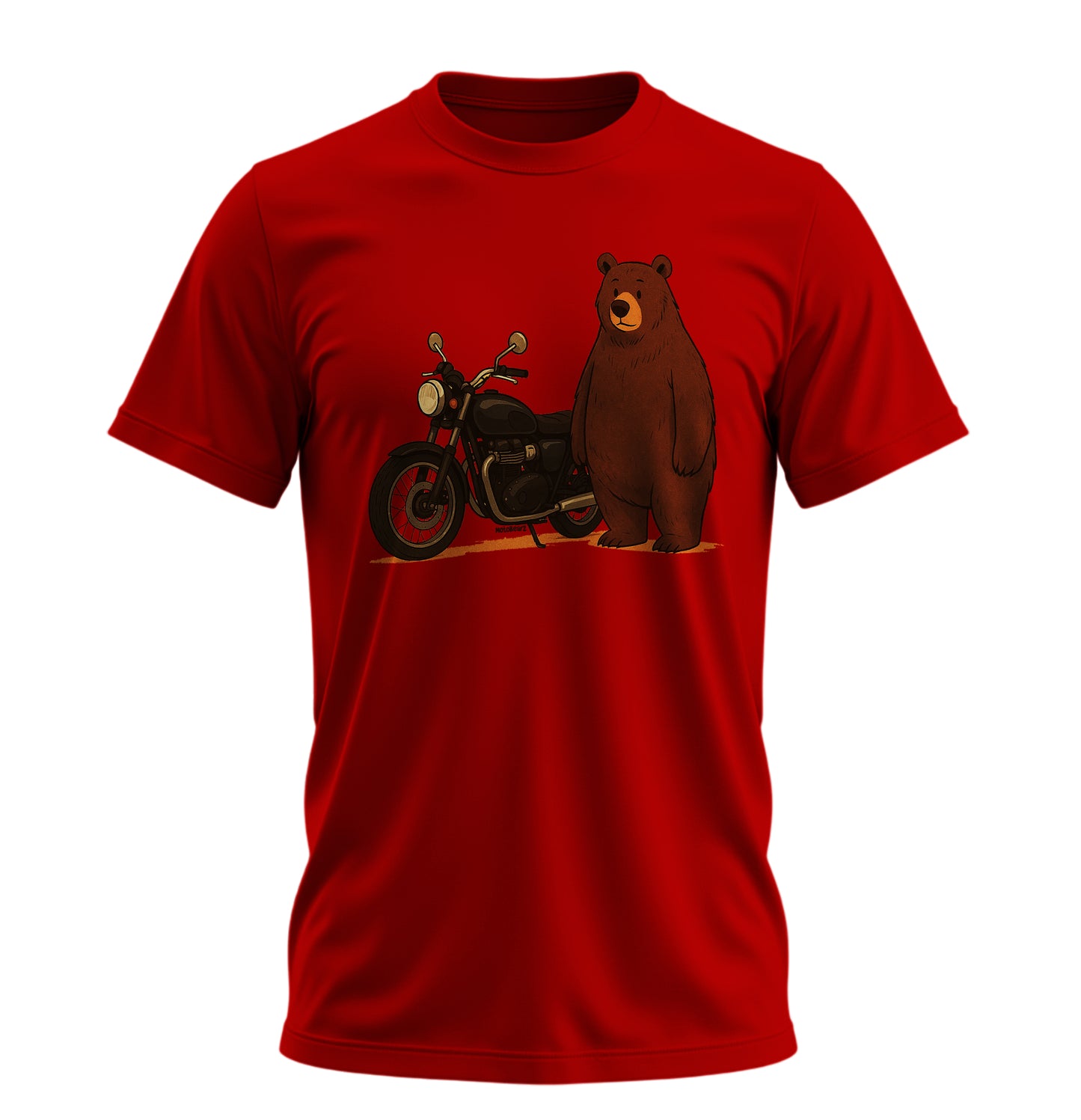 Calm BearZ - 10 Farklı Renk - Unisex Rahat Kalıp Baskılı Tişört - BearZ Collection