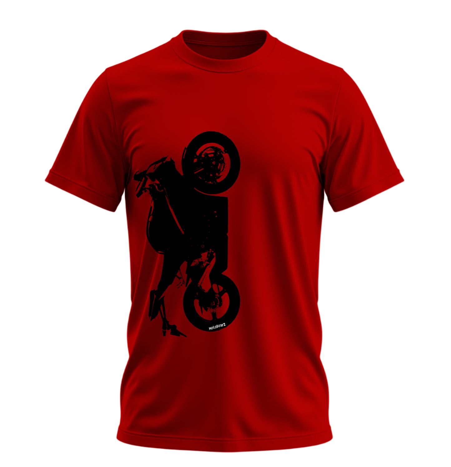 Blaze Serpent Racing Motosiklet  - 10 Farklı Renk - Unisex Rahat Kalıp Baskılı Tişört - Moto Garage Collection