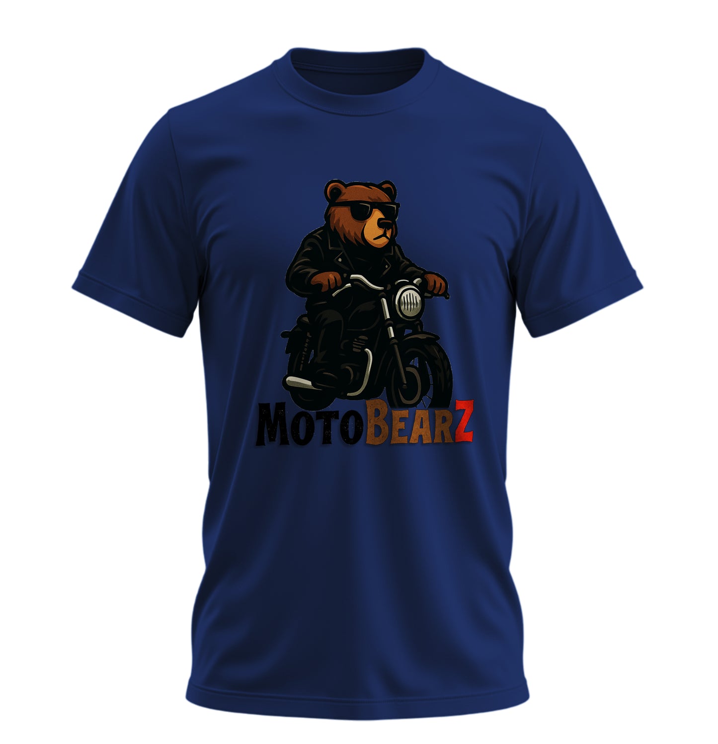Bear Rides Bike - 10 Farklı Renk - Unisex Rahat Kalıp Baskılı Tişört - BearZ Collection