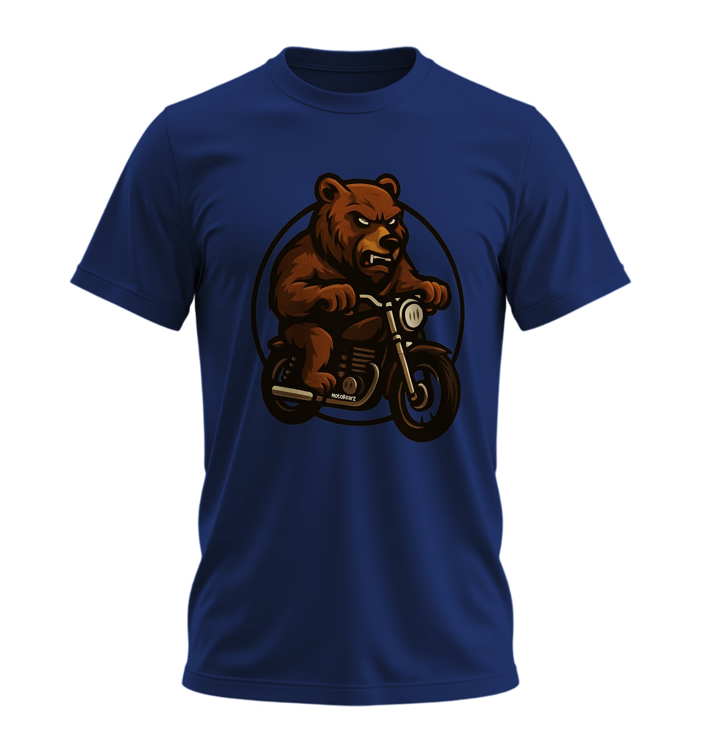 Wild Bear Ride - 10 Farklı Renk - Unisex Rahat Kalıp Baskılı Tişört - BearZ Collection