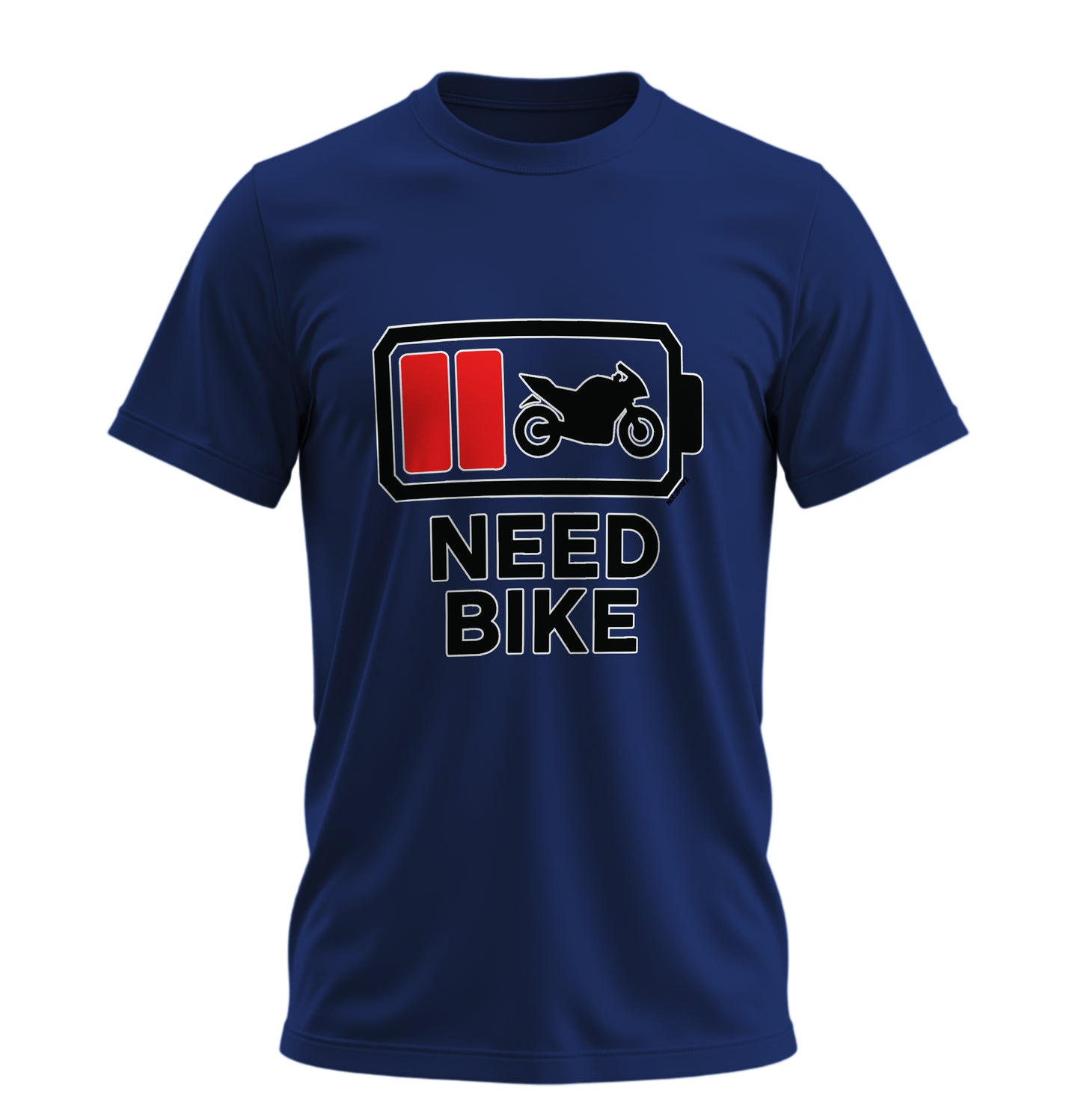 Need Bike - 10 Farklı Renk - Unisex Rahat Kalıp Baskılı Tişört - Moto Garage Collection