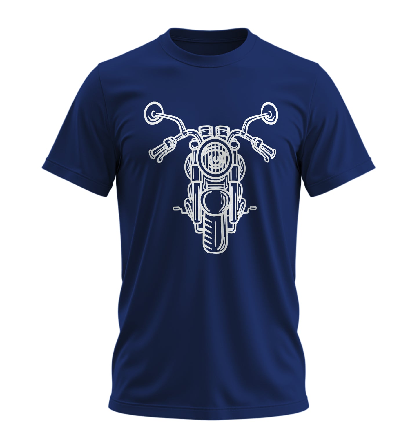 Chopper Bold Head - 10 Farklı Renk - Unisex Rahat Kalıp Baskılı Tişört - Moto Garage Collection