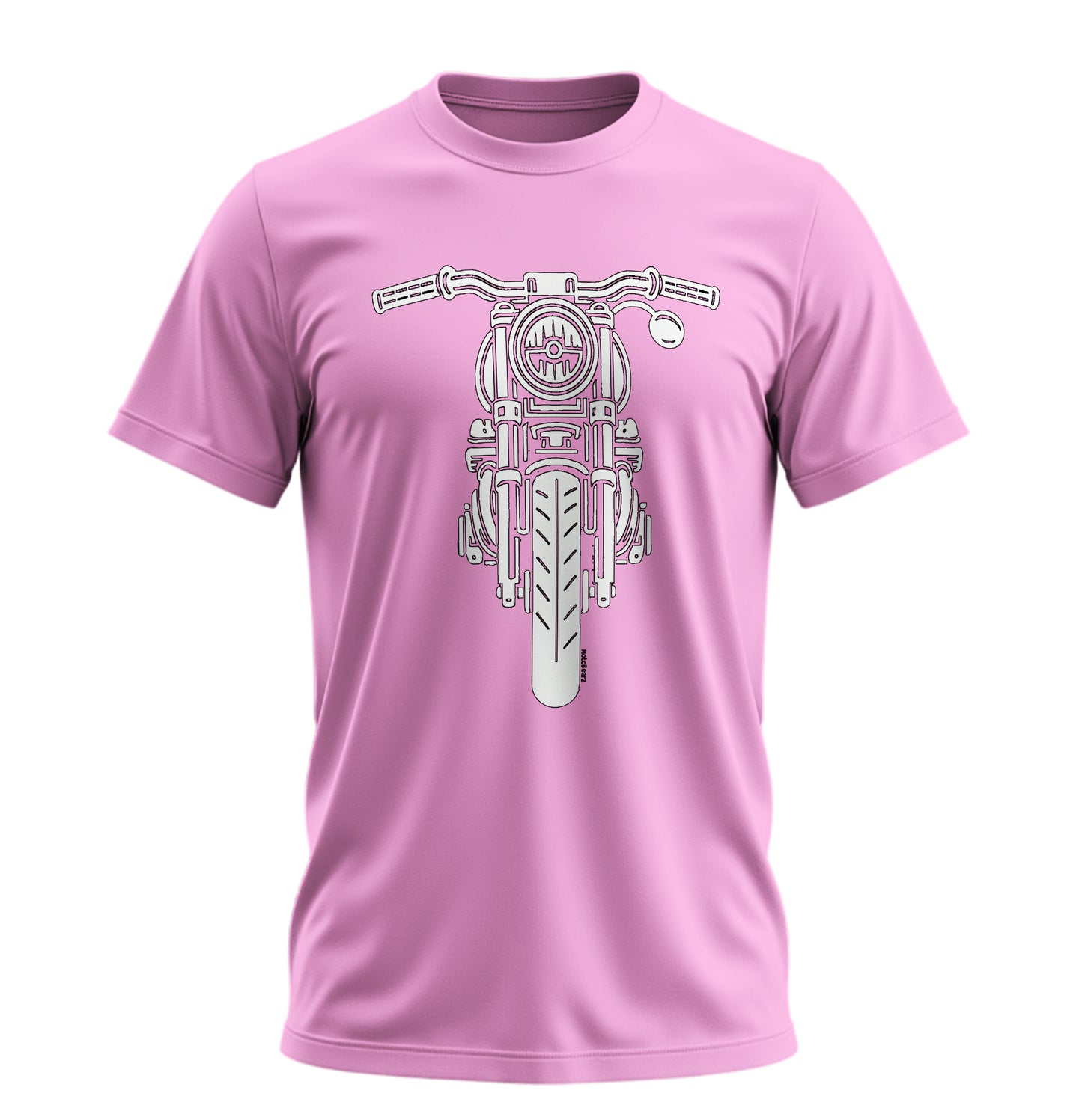 The Classic Ghost Piston  - 10 Farklı Renk - Unisex Rahat Kalıp Baskılı Tişört - Moto Garage Collection