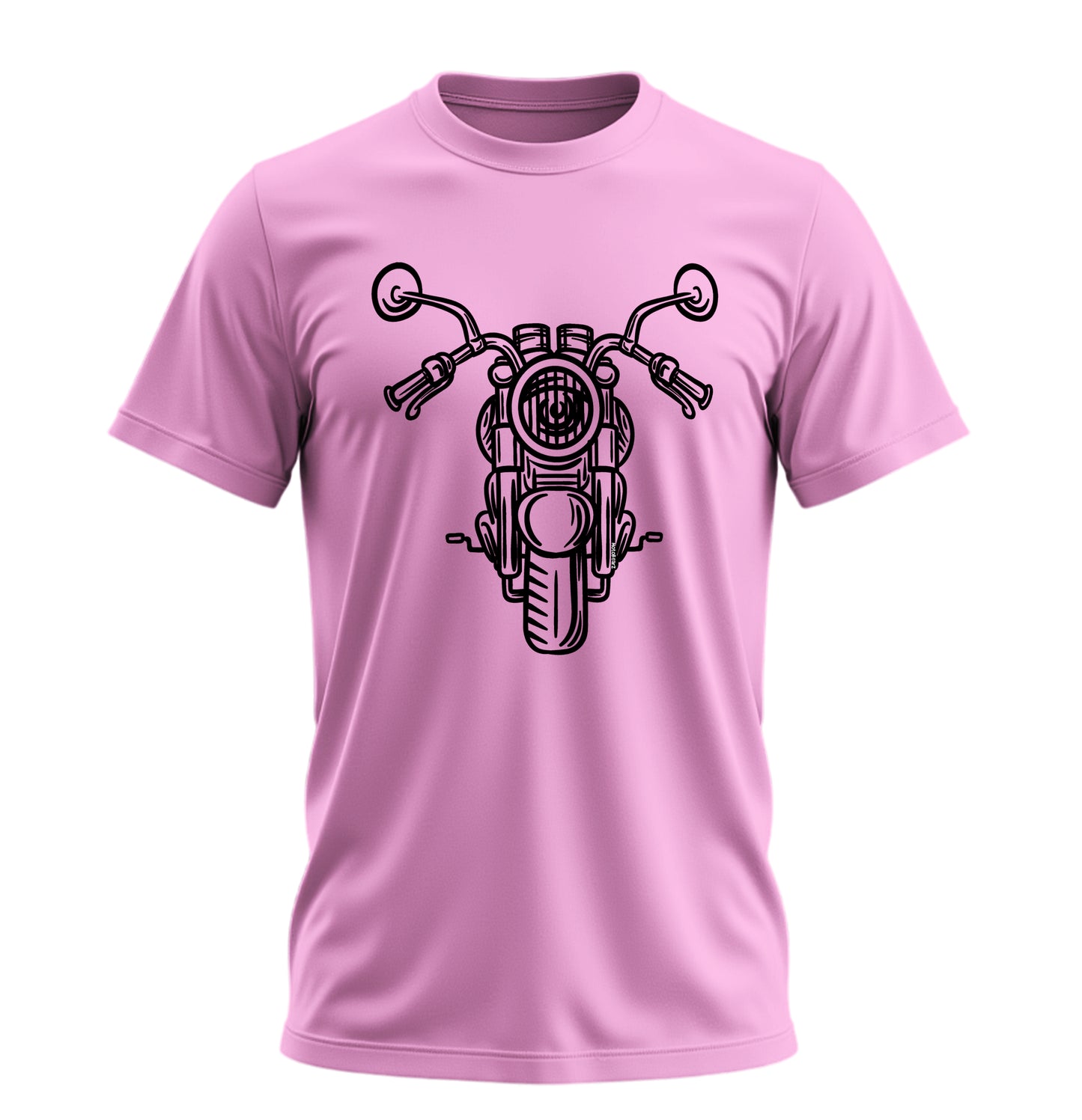 Chopper Bold Head - 10 Farklı Renk - Unisex Rahat Kalıp Baskılı Tişört - Moto Garage Collection