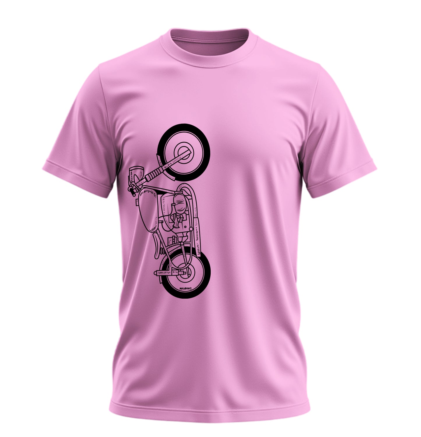 The Classic Grim Buffalo - 10 Farklı Renk - Unisex Rahat Kalıp Baskılı Tişört - Moto Garage Collection