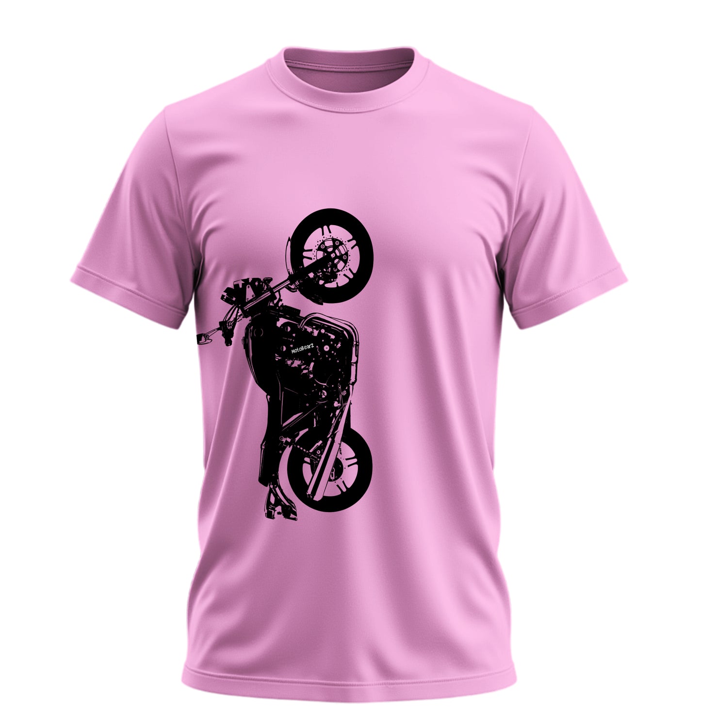 Black Coyote Motosiklet  - 10 Farklı Renk - Unisex Rahat Kalıp Baskılı Tişört - Moto Garage Collection