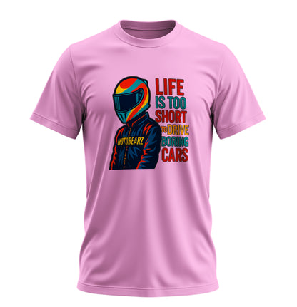 Life is Too Short - 10 Farklı Renk - Unisex Rahat Kalıp Baskılı Tişört - BearZ Collection